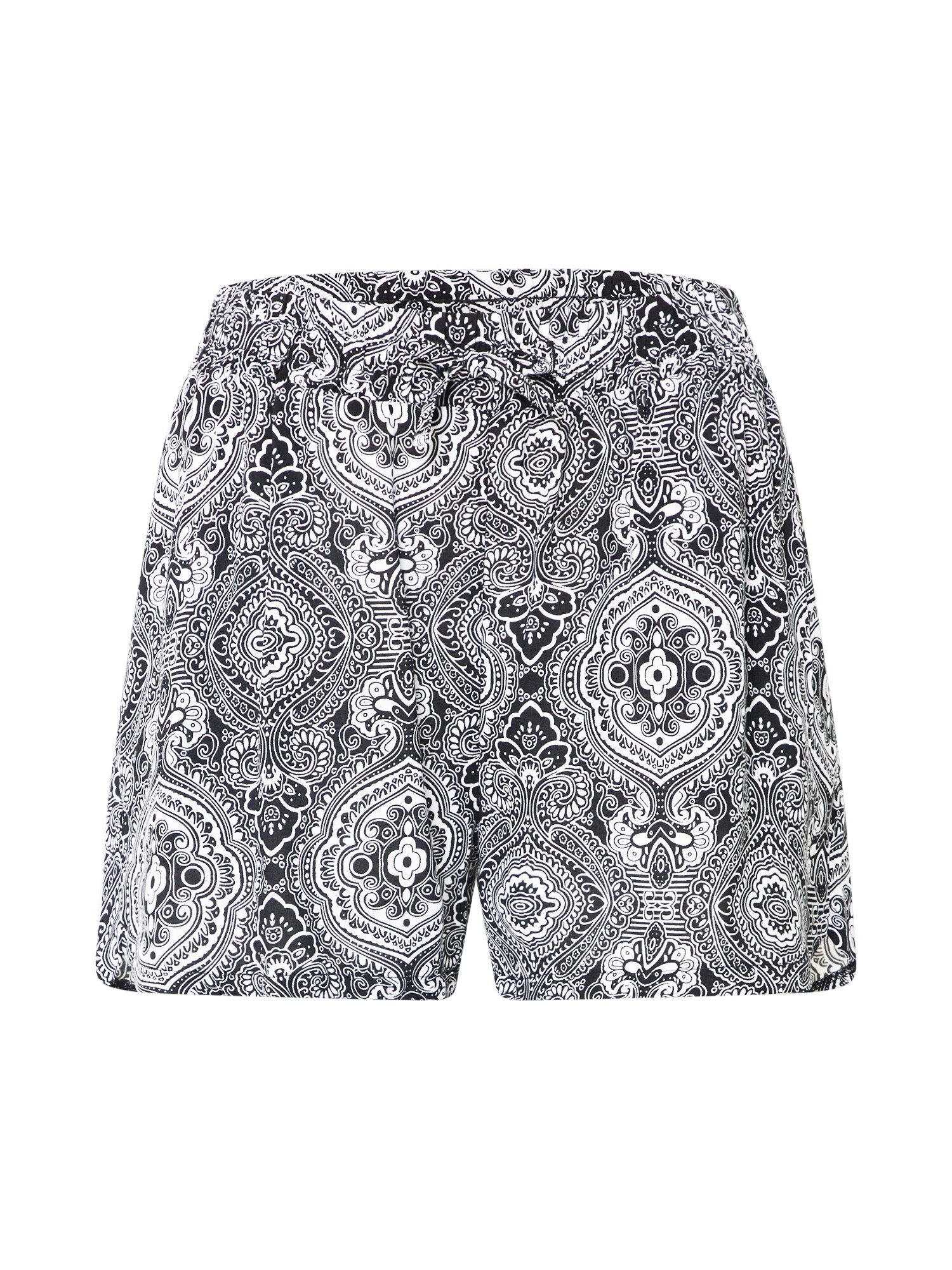 Urban Classics Pantalón  negro / blanco