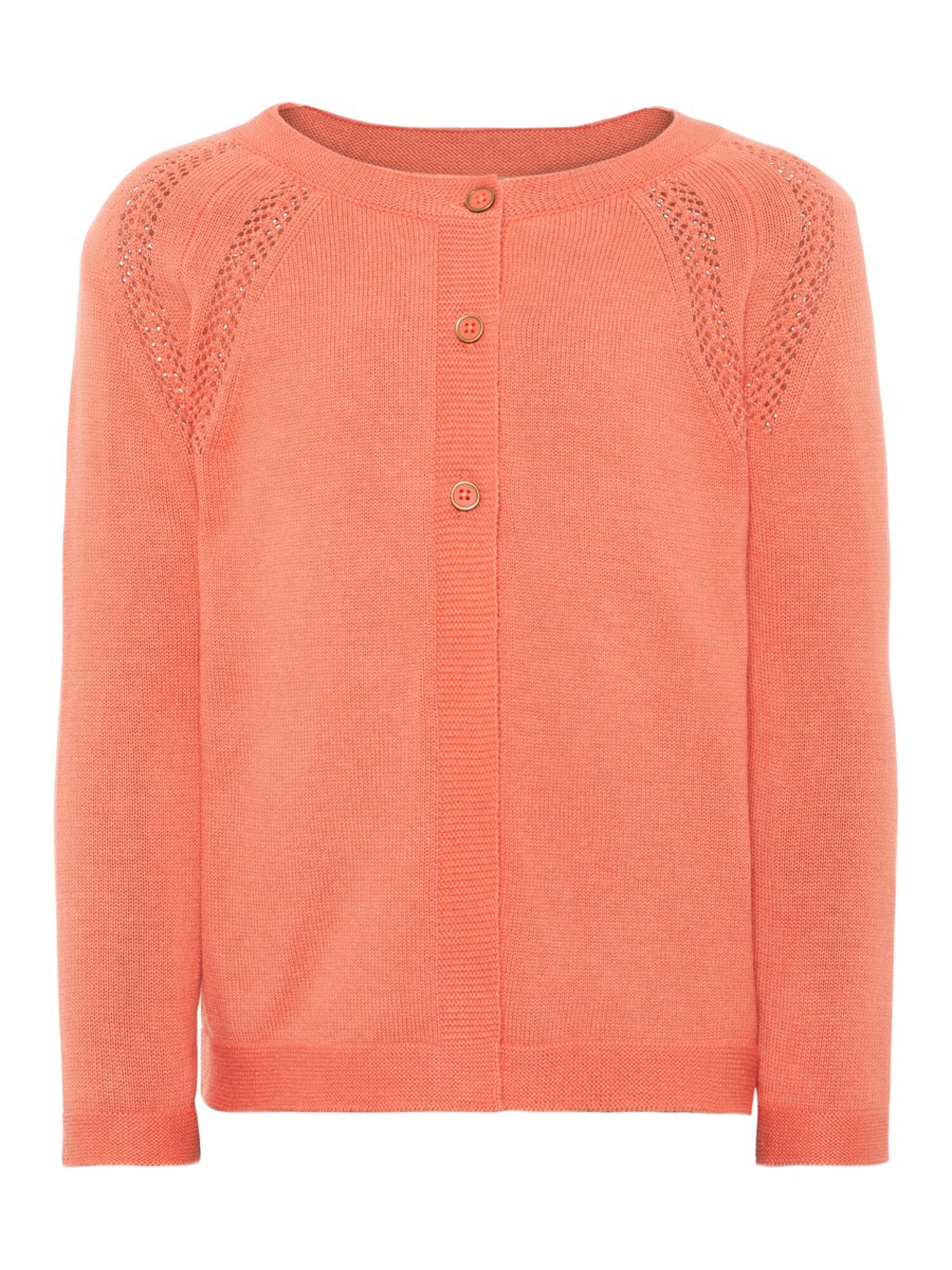 Name It Meisjes Gebreid Vest Sinaasappel name it kopen in de aanbieding