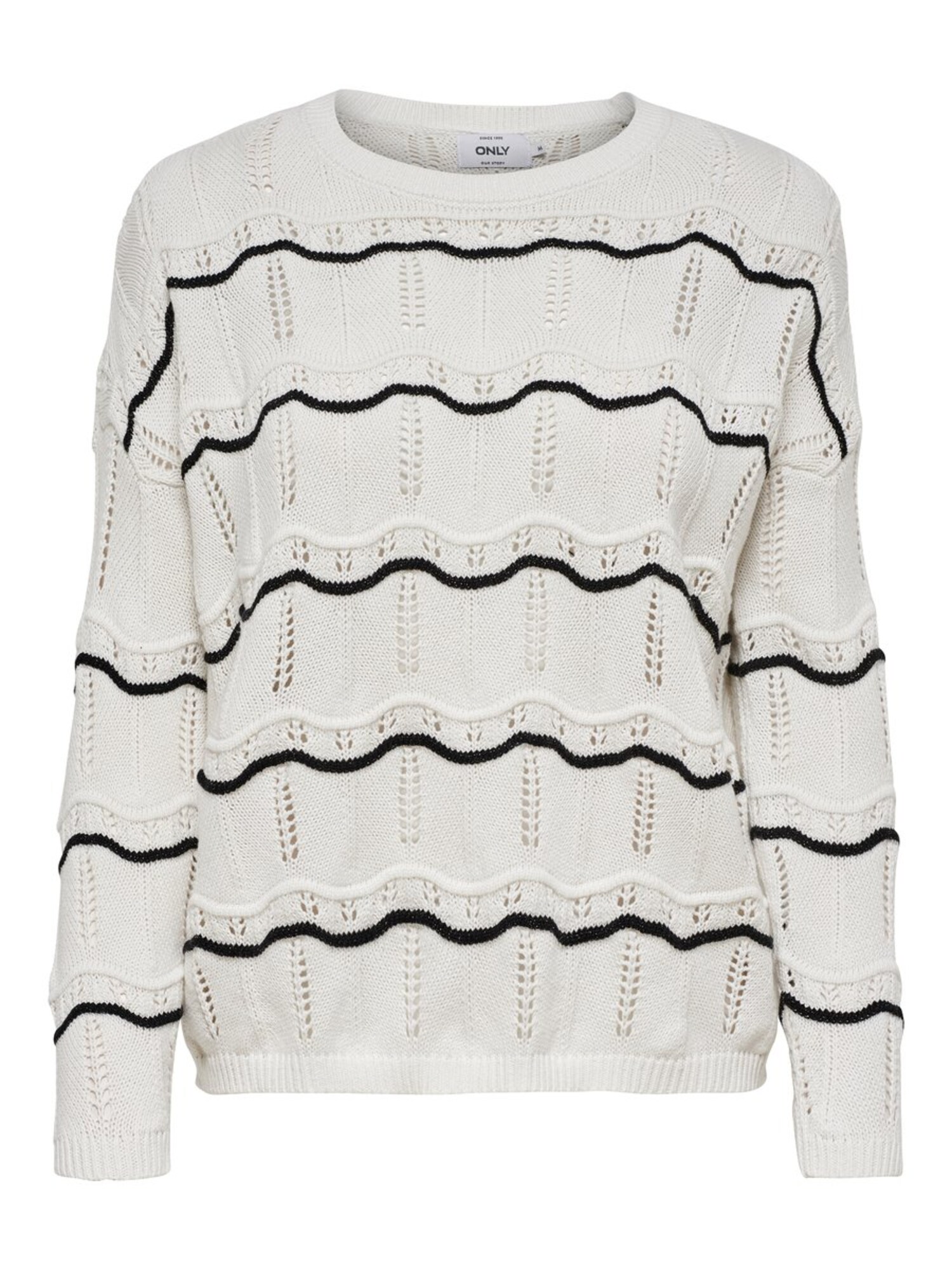 Only Dames Trui Zwart Wit only kopen in de aanbieding