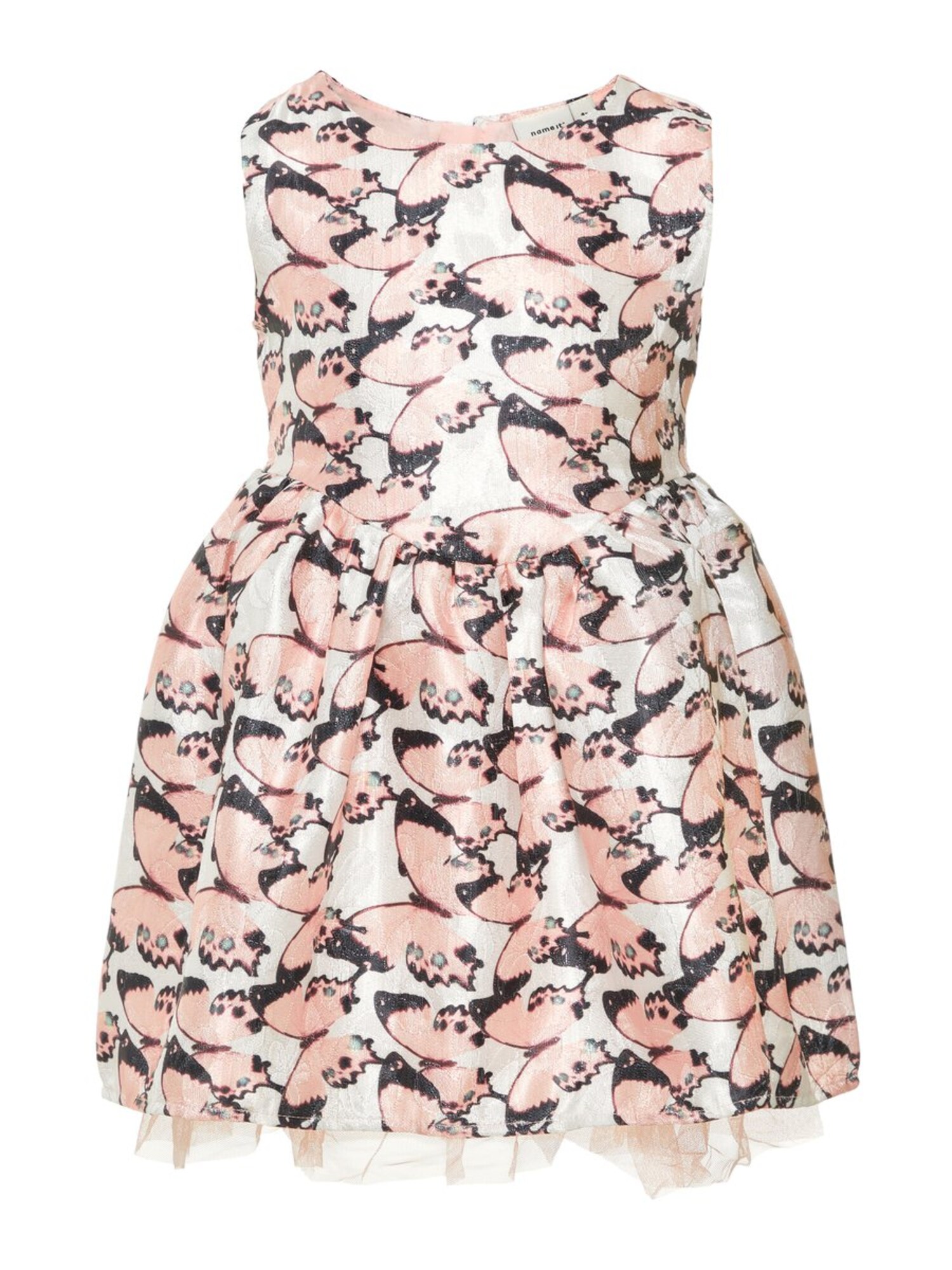 Name It Meisjes Jurk Oudroze Wit name it kopen in de aanbieding