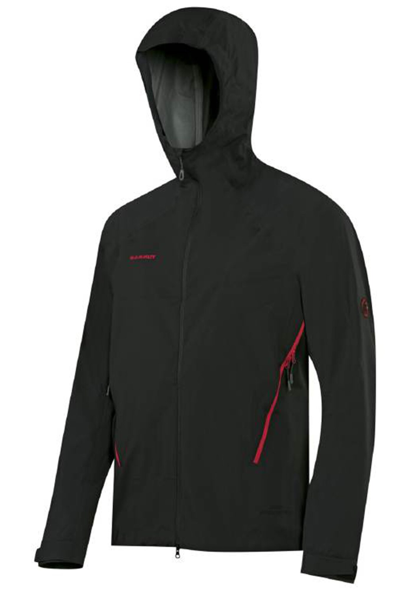Mammut Heren Outdoorjas Ultimate Alpine Rood Zwart mammut kopen in de aanbieding