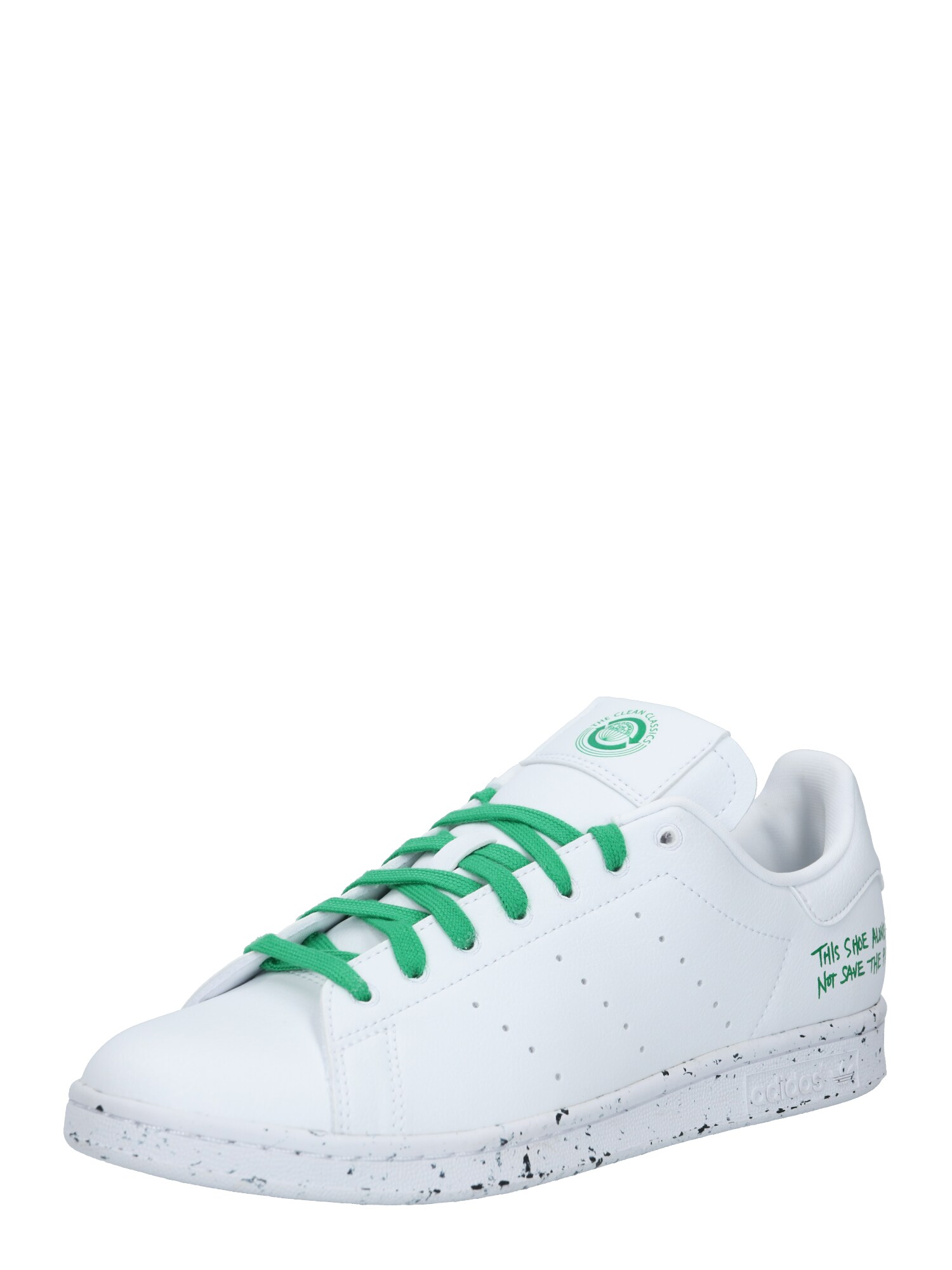 ADIDAS ORIGINALS Sportbačiai be auliuko 'Stan Smith'  žaliosios citrinos spalva / balta