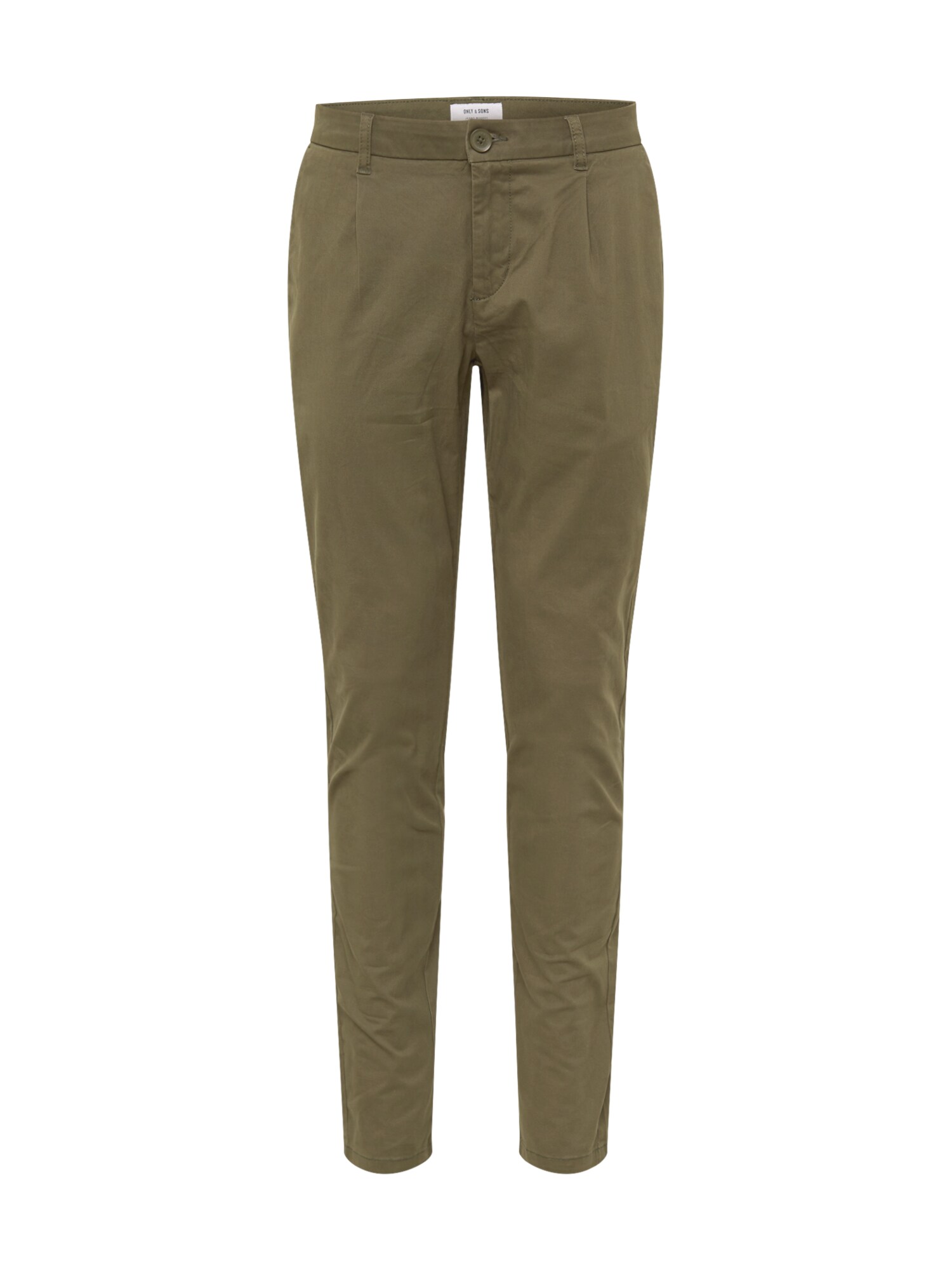 Only & Sons Chino stiliaus kelnės 'CAM'  rusvai žalia