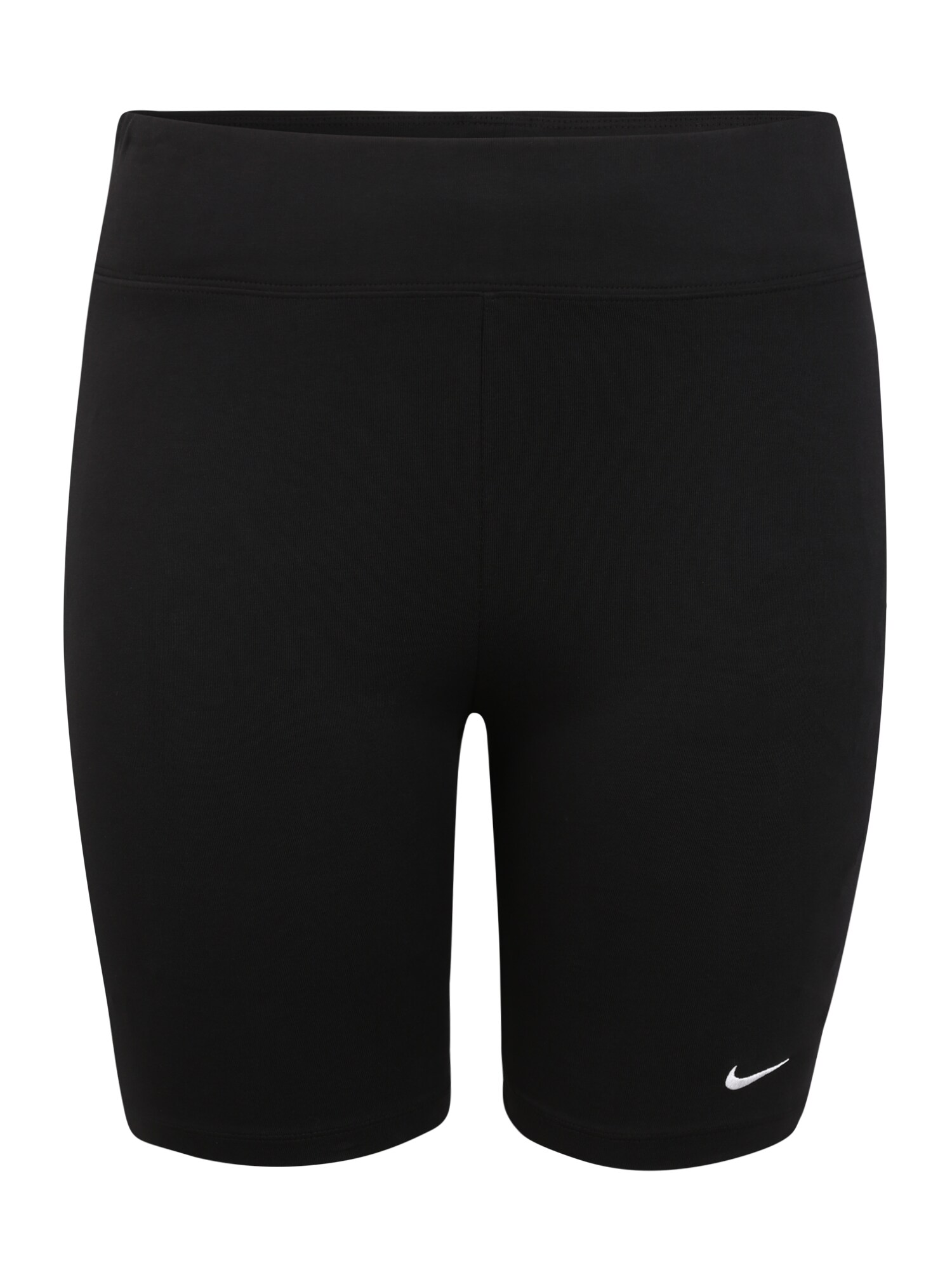 Nike Sportswear Kelnės 'W NSW LEGASEE BIKE SHORT PLUS'  balta / juoda