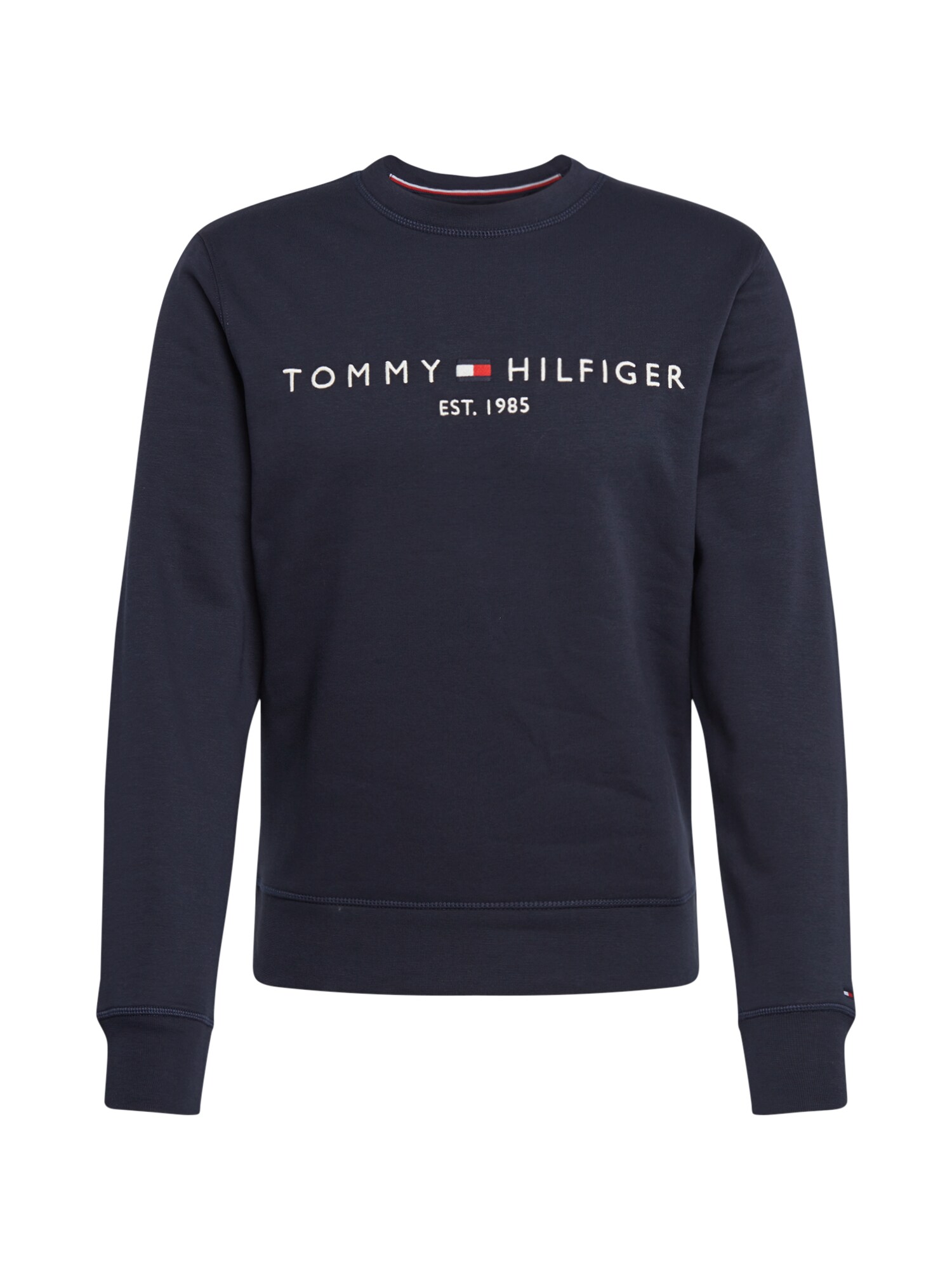 TOMMY HILFIGER Megztinis be užsegimo 'TOMMY LOGO SWEATSHIRT'  tamsiai mėlyna