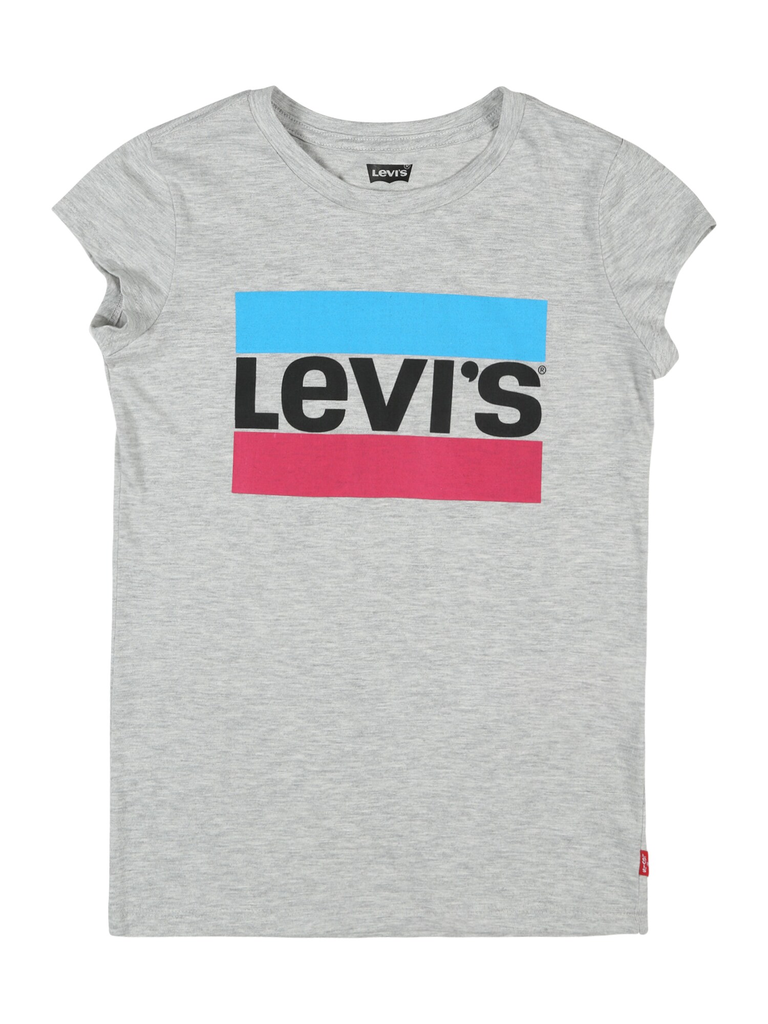 Levi's Kids Tričko  modrá / sivá melírovaná / červená / čierna