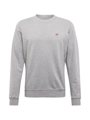 NAPAPIJRI Sudadera 'Balis'  navy / gris moteado / rojo / blanco