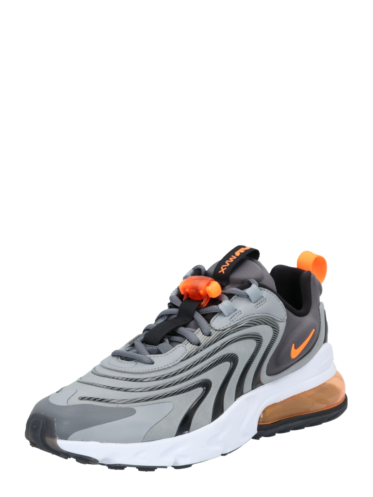Nike Sportswear Sportbačiai be auliuko 'Air Max React'  oranžinė / pilka / balta / šviesiai pilka