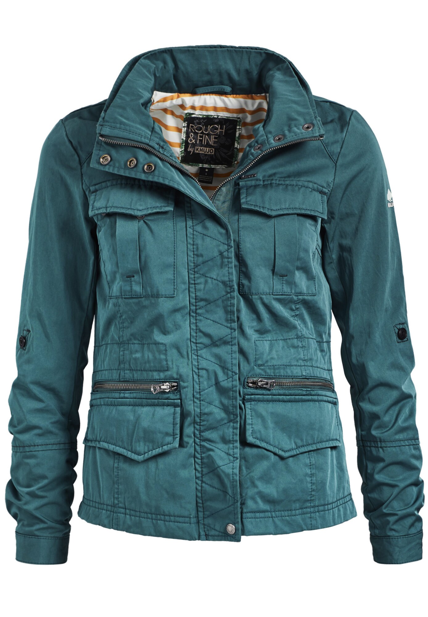 Khujo Dames Tussenparka Shinji Petrol khujo kopen in de aanbieding