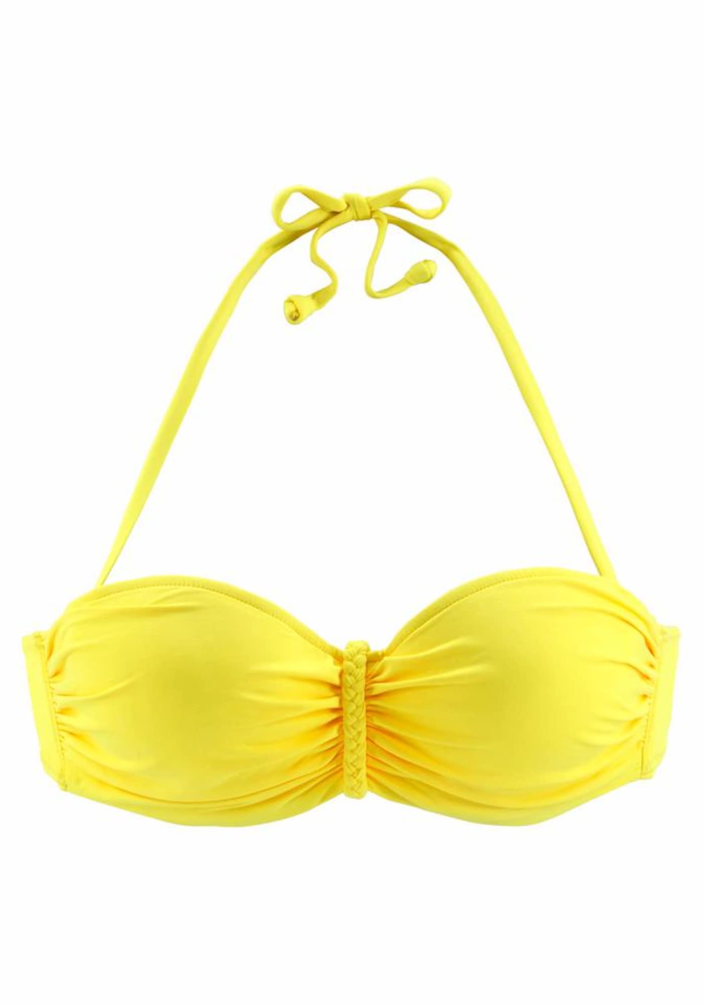 BUFFALO Bikini augšdaļa citronkrāsas