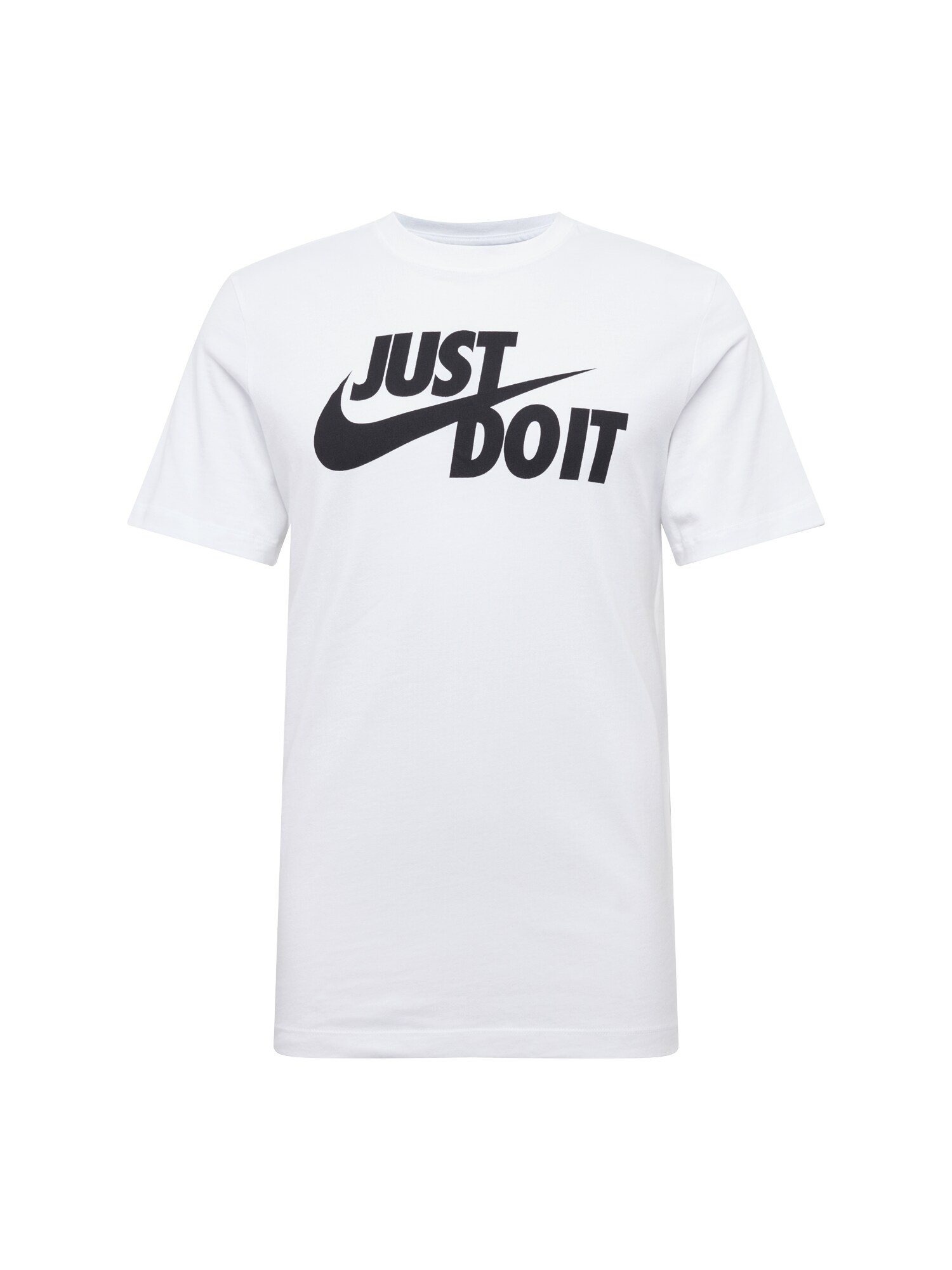 Nike Sportswear Póló 'Swoosh'  fekete / piszkosfehér akciós termékkép 1