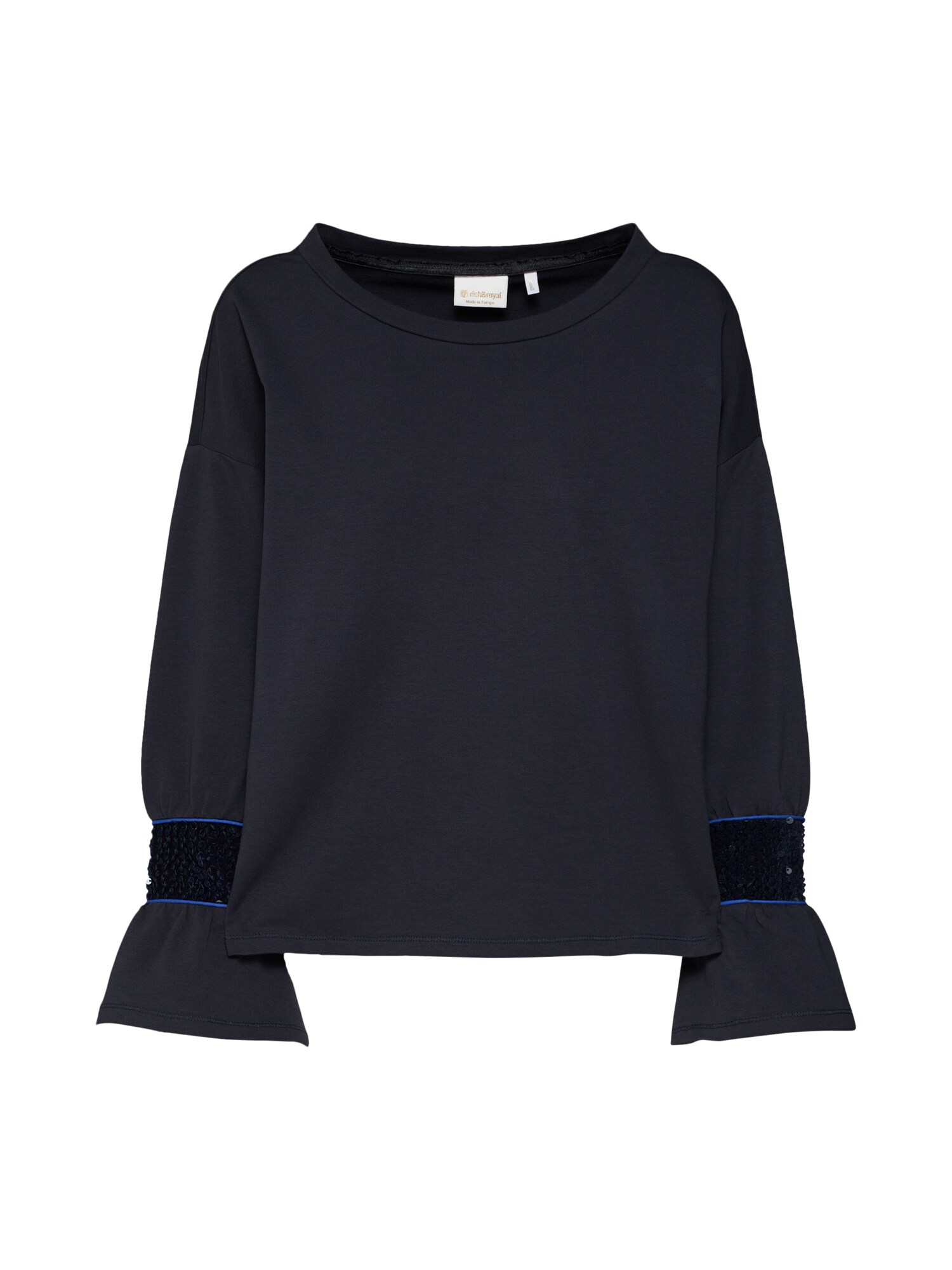 Rich Royal Dames Sweatshirt Blauw rich royal kopen in de aanbieding
