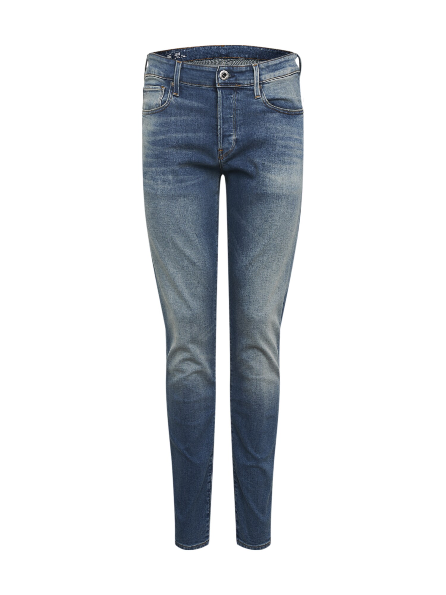 G-Star RAW Džinsai '3301 Tapered'  tamsiai (džinso) mėlyna