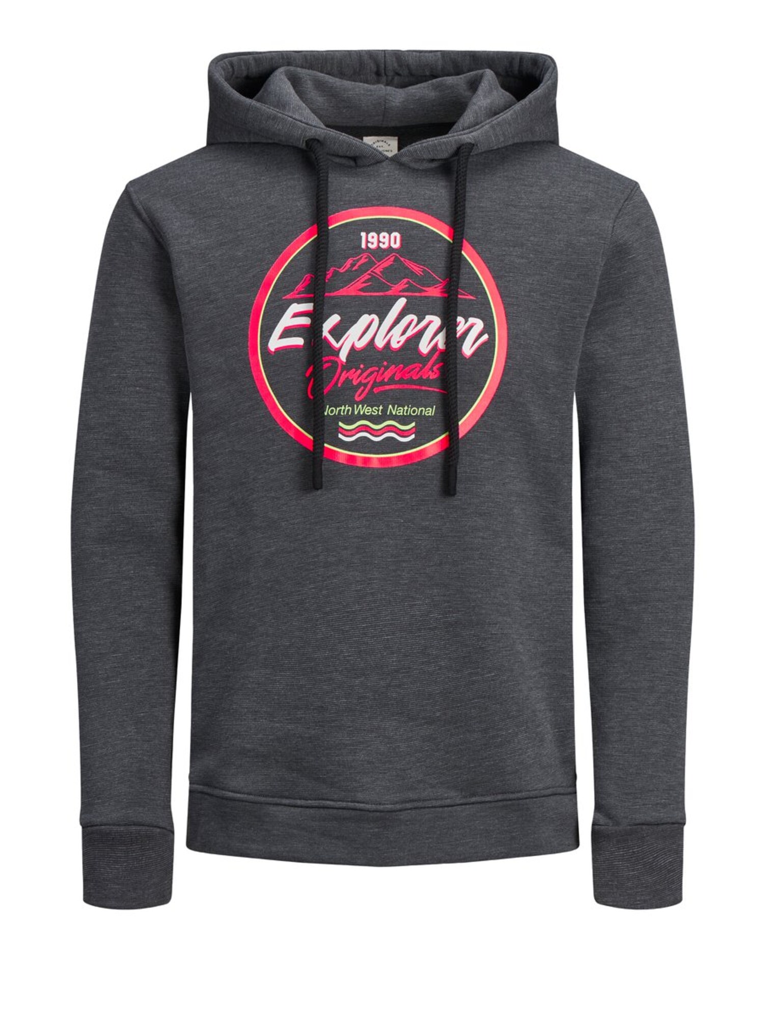Jack And Jones Heren Sweatshirt Basaltgrijs jack and jones kopen in de aanbieding