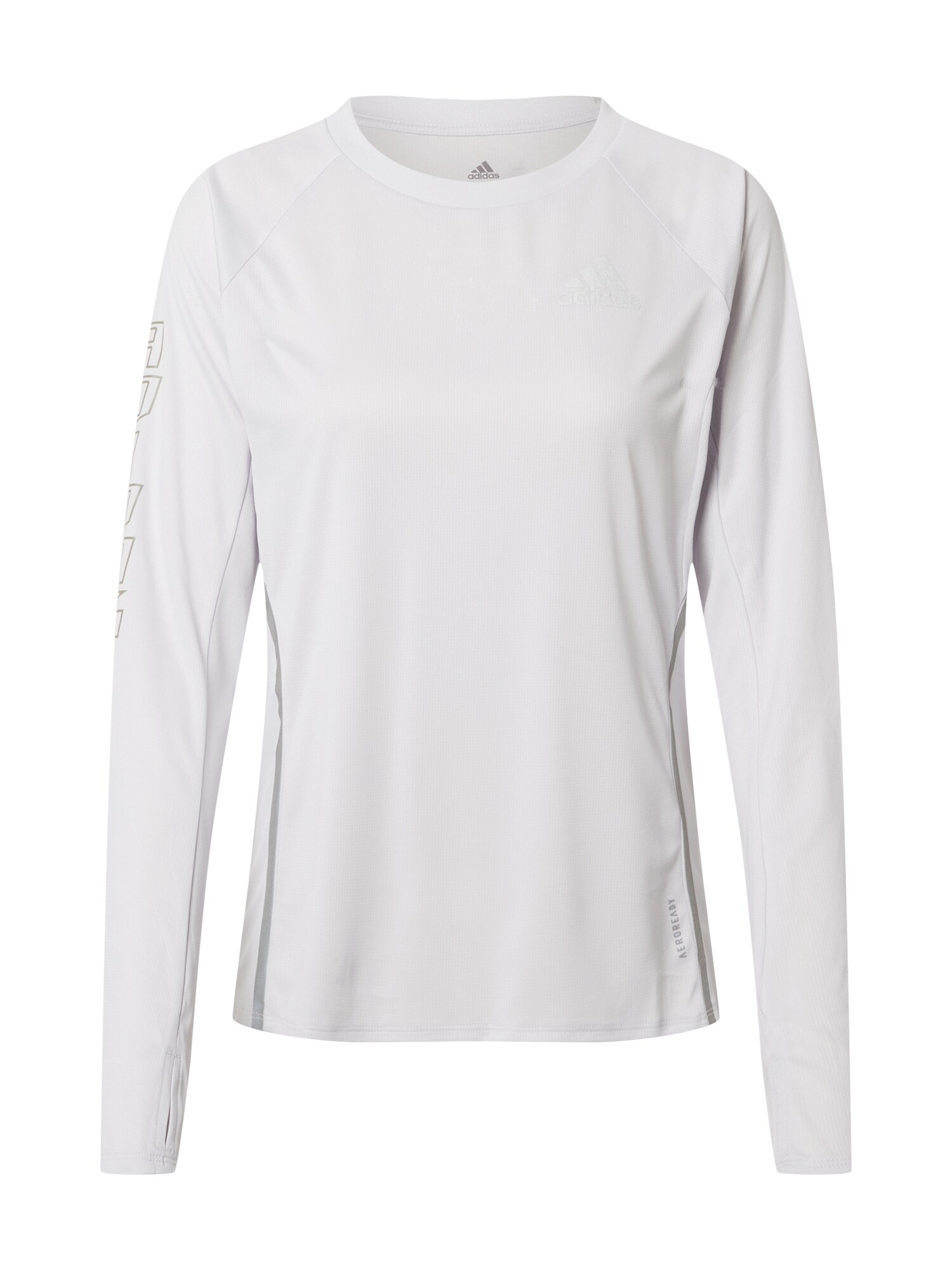ADIDAS PERFORMANCE Sportiniai marškinėliai 'Reflective'  sidabrinė / šviesiai pilka
