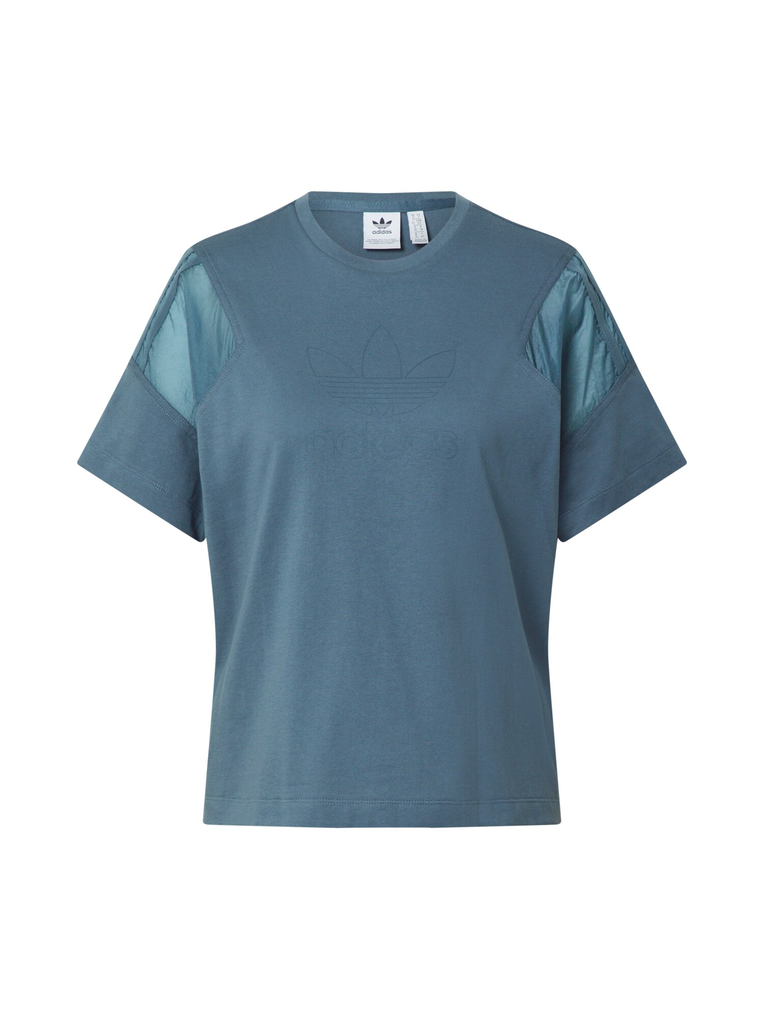 ADIDAS ORIGINALS Marškinėliai  mėlyna dūmų spalva