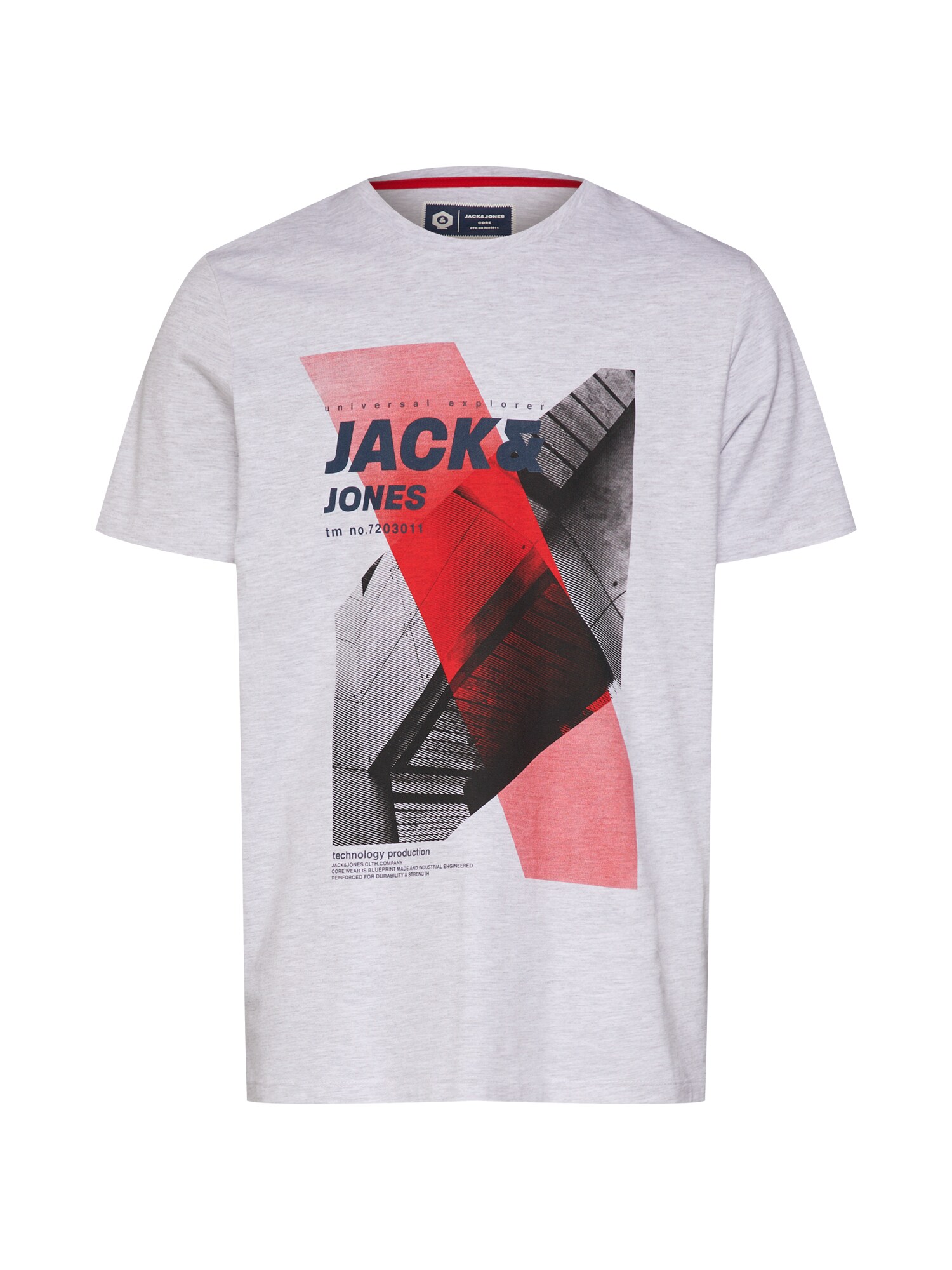 Jack And Jones Heren Shirt Jcopowel Rood Zwart Wit jack and jones kopen in de aanbieding