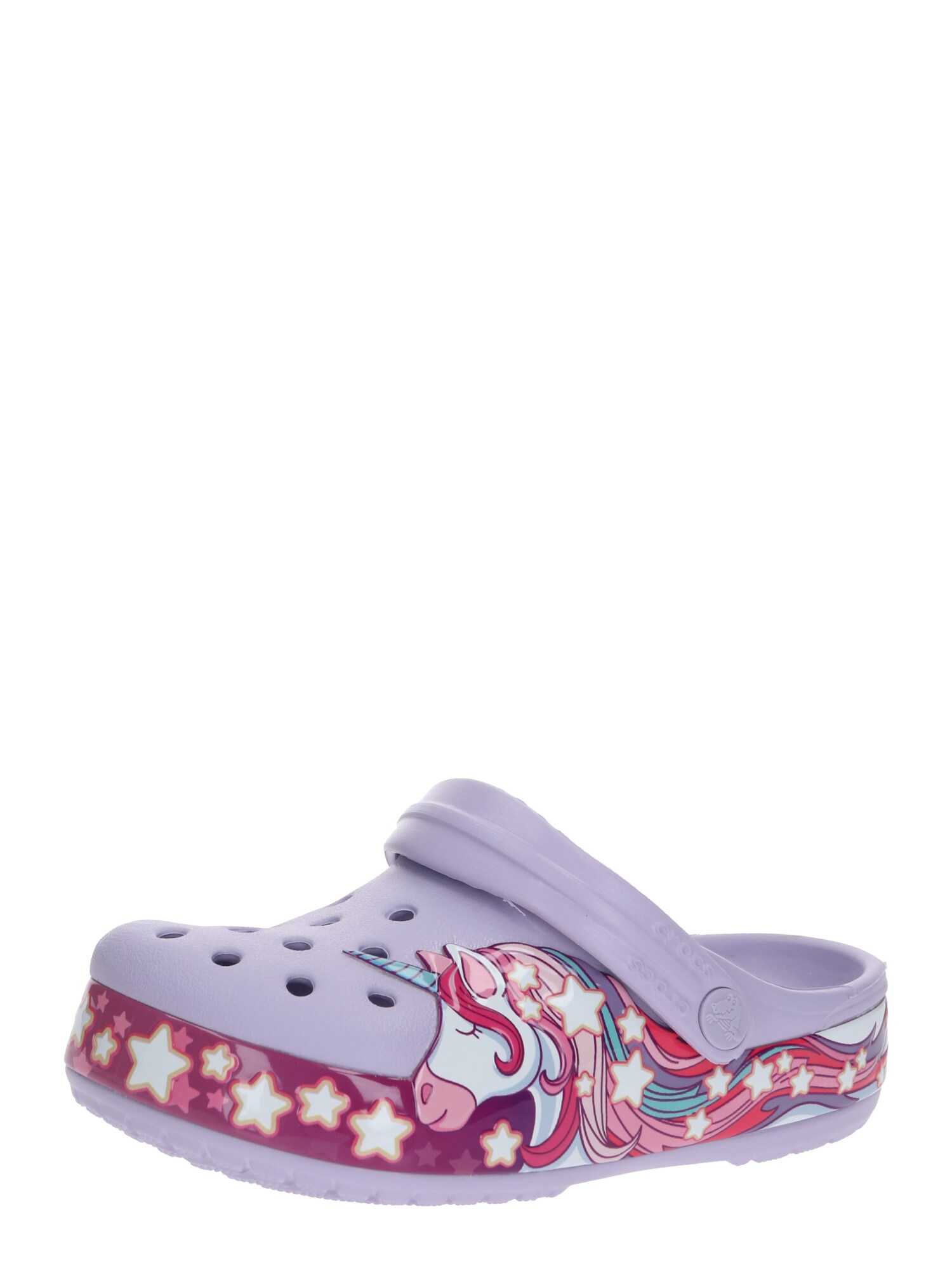 Crocs Sandalai  levandų spalva / rožinė / balta