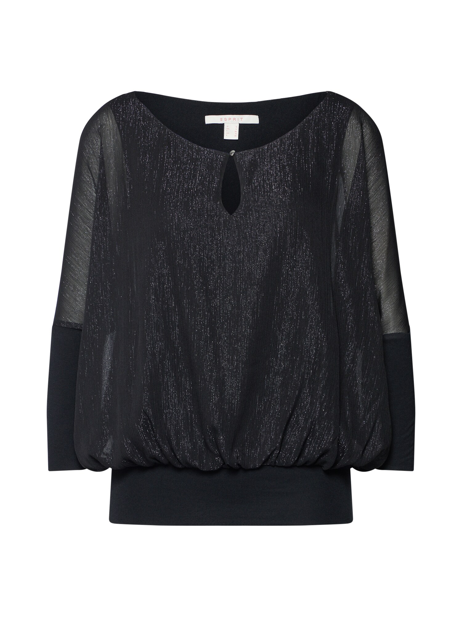 Esprit Dames Tuniek Sparkle Crepe Zwart esprit kopen in de aanbieding