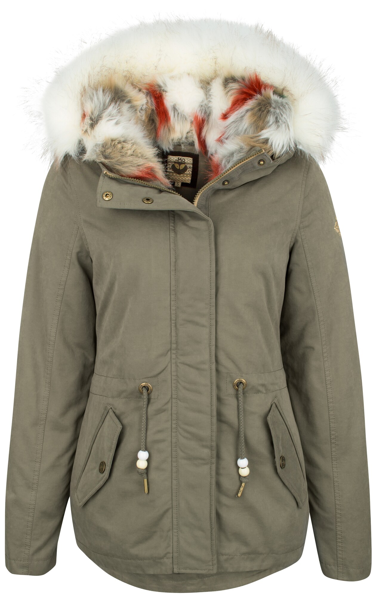 Mymo Dames Winterparka Olijfgroen mymo kopen in de aanbieding