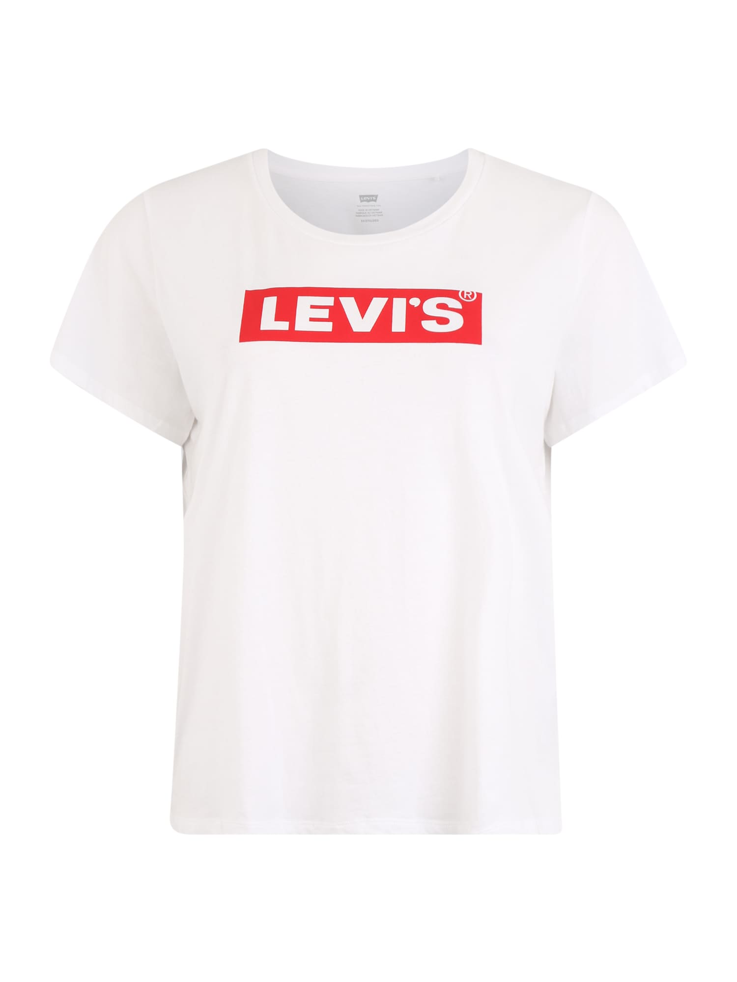 Levi's® Plus Marškinėliai 'PERFECT'  raudona / balta
