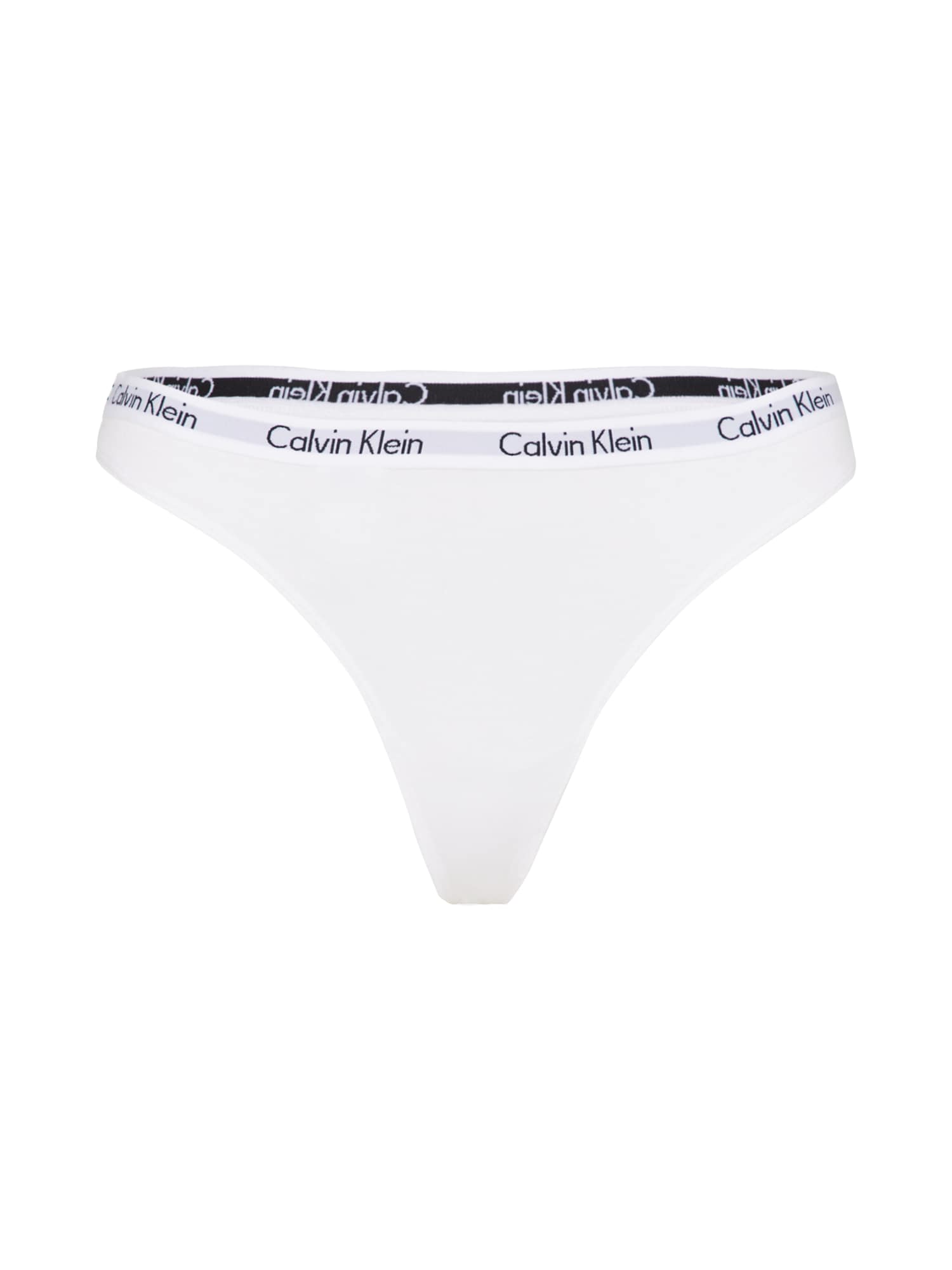 Calvin Klein Underwear Dames String Carousel Wit calvin klein underwear kopen in de aanbieding