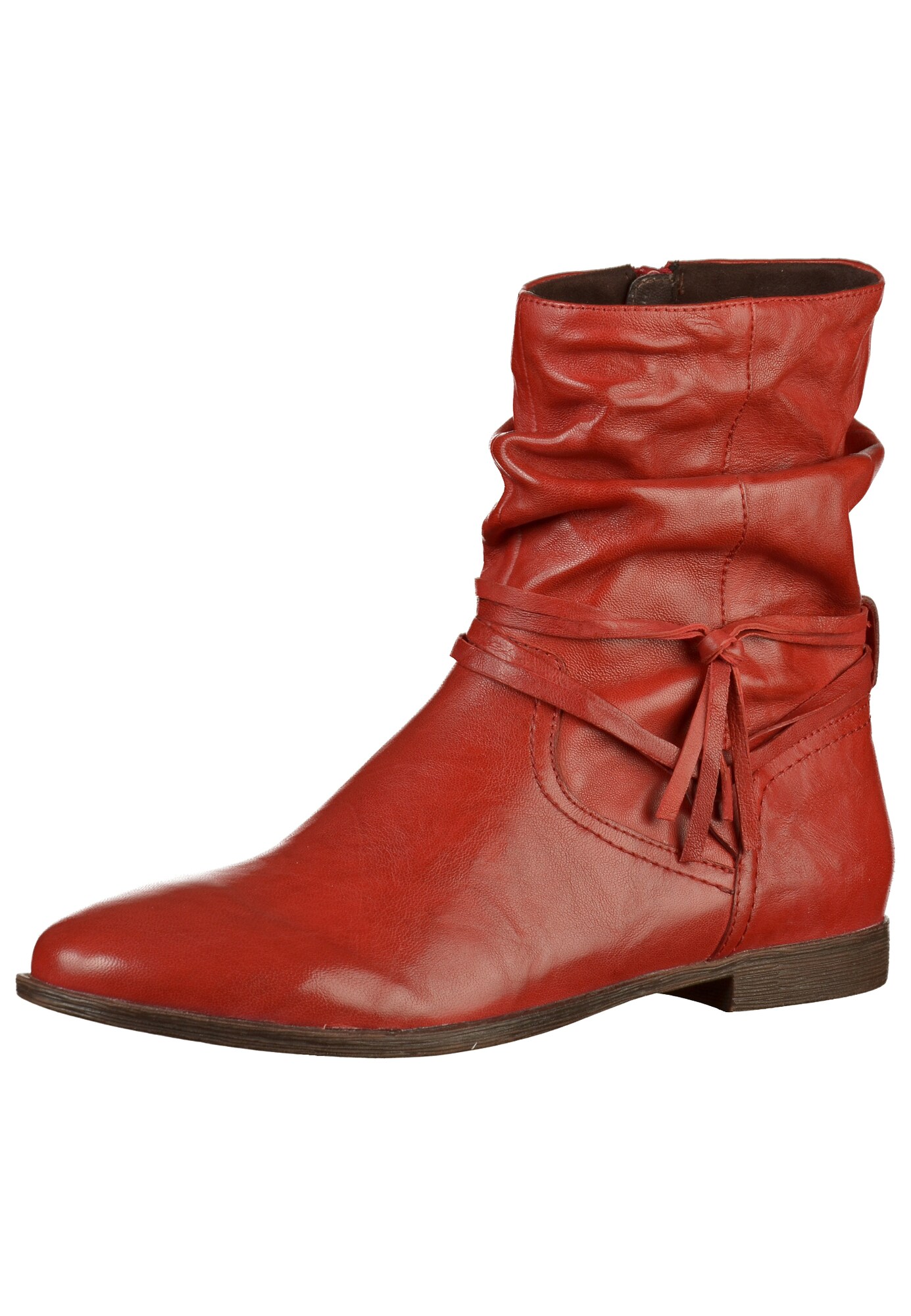 Spm Dames Laarzen Malistrip Rood spm kopen in de aanbieding