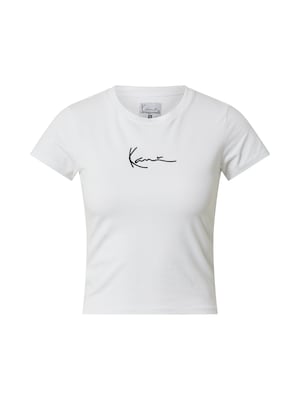 Karl Kani Camiseta 'Signature'  negro / blanco