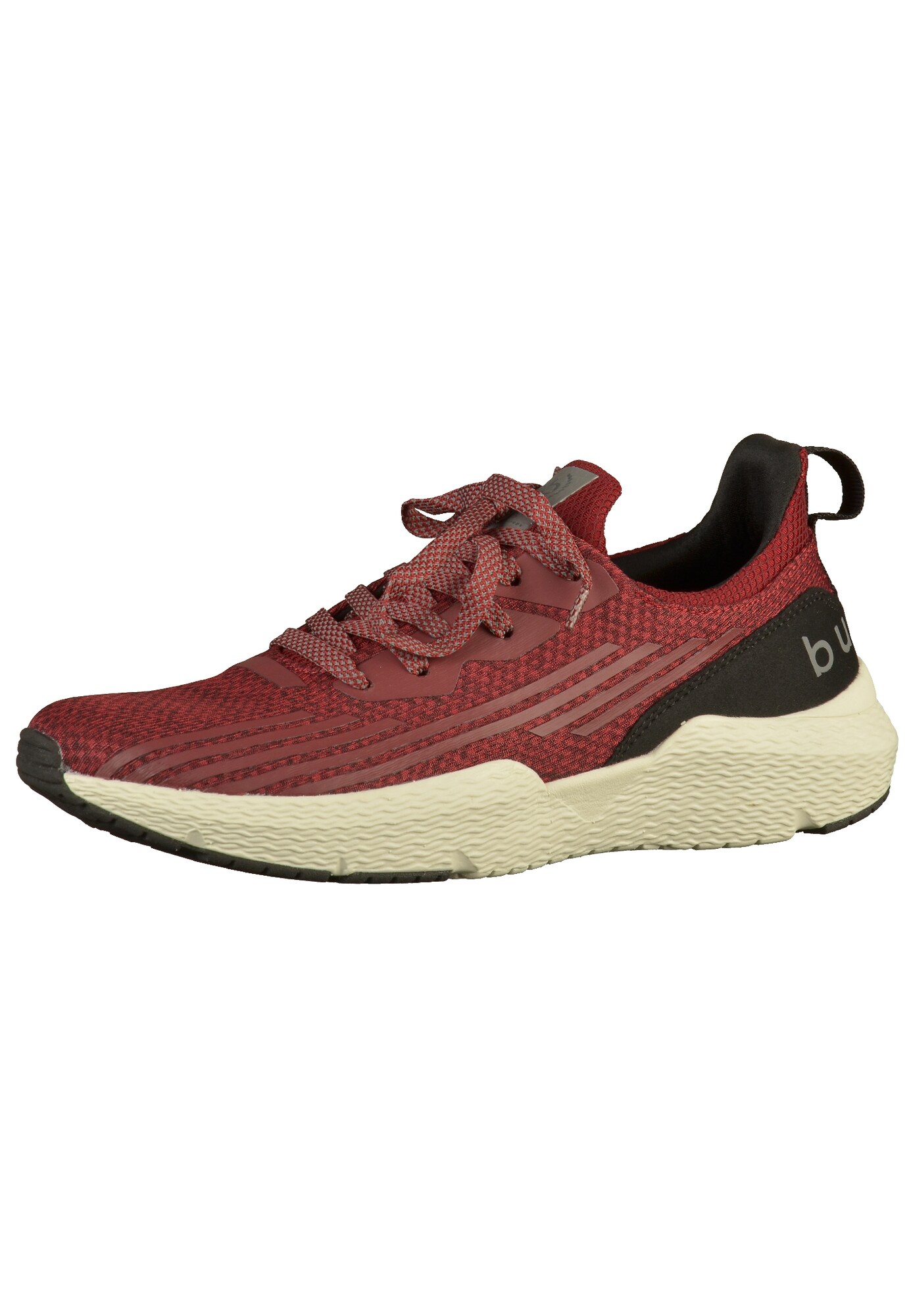 bugatti Sneaker schwarz / bordeaux