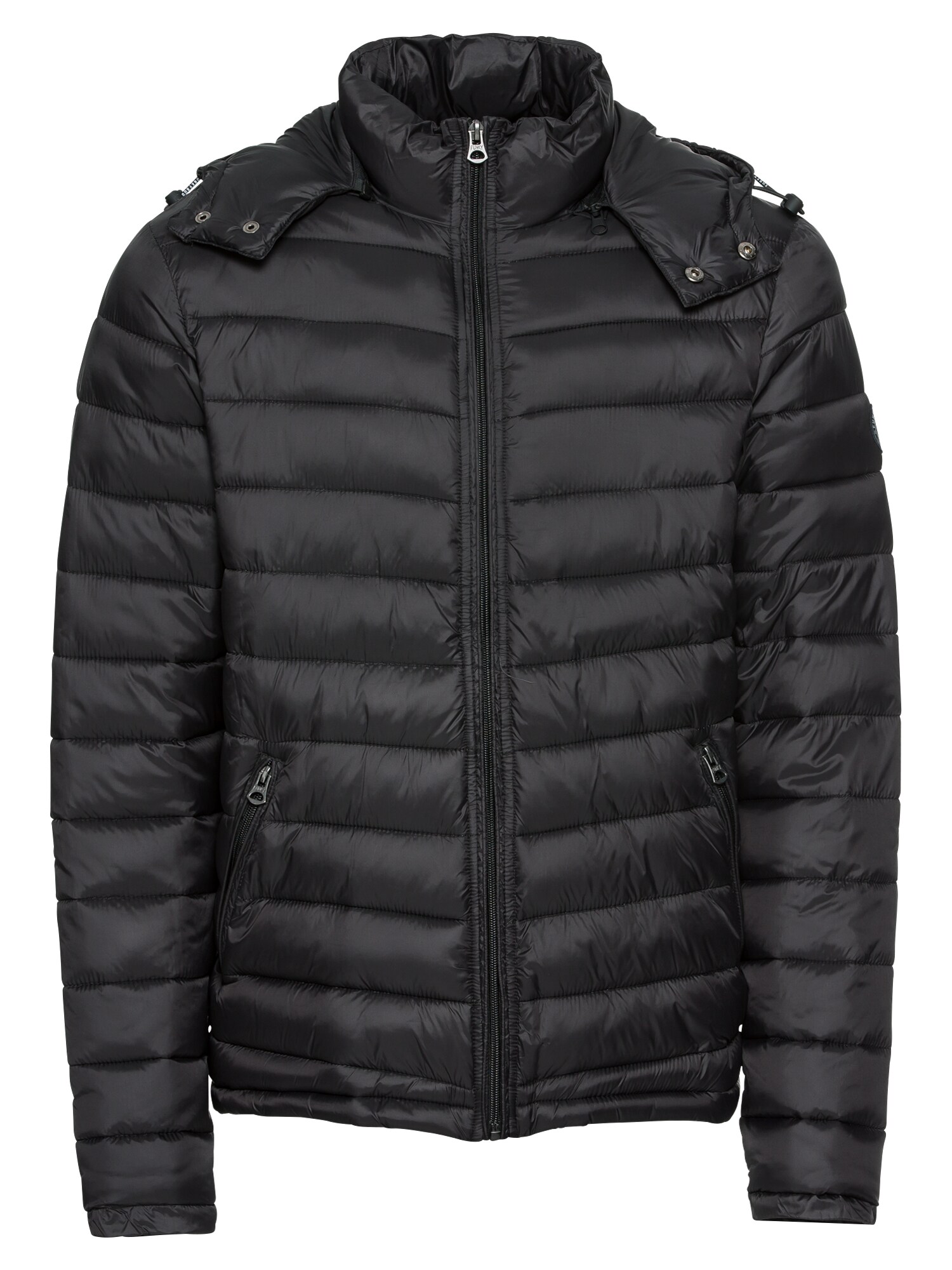 Funky Buddha Heren Winterjas Zwart funky buddha kopen in de aanbieding
