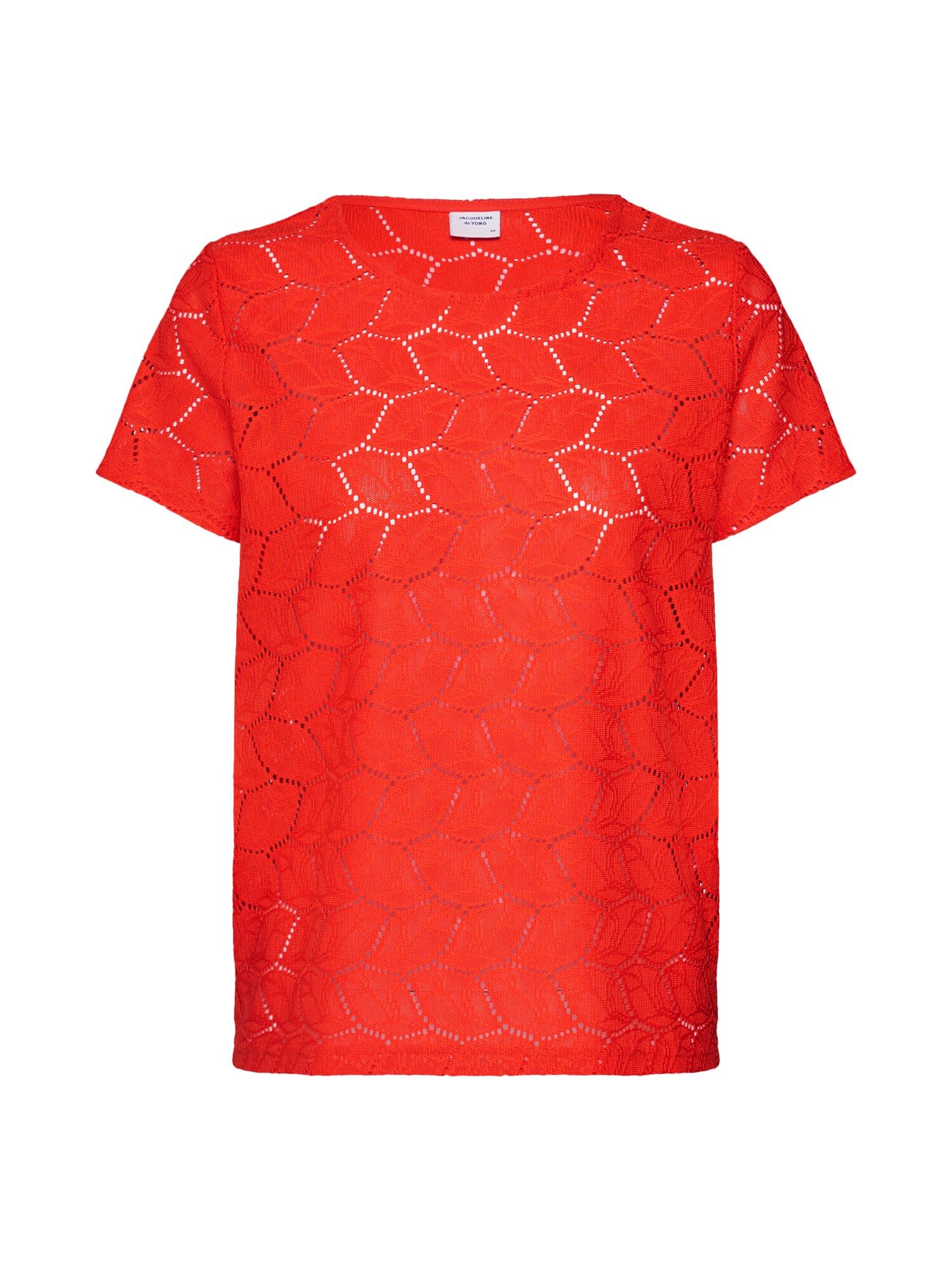 Jacqueline De Yong Dames Shirt Rood jacqueline de yong kopen in de aanbieding