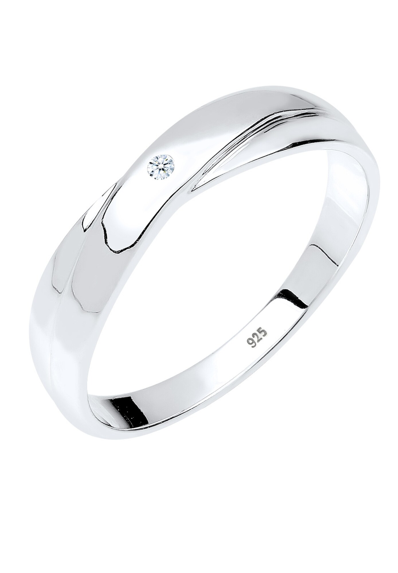 Elli Diamonds Ring Zilver / Wit