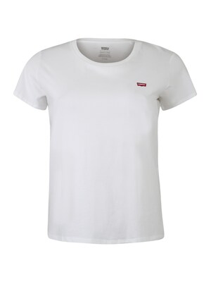 Levi's® Plus Camiseta 'Perfect'  rojo / blanco