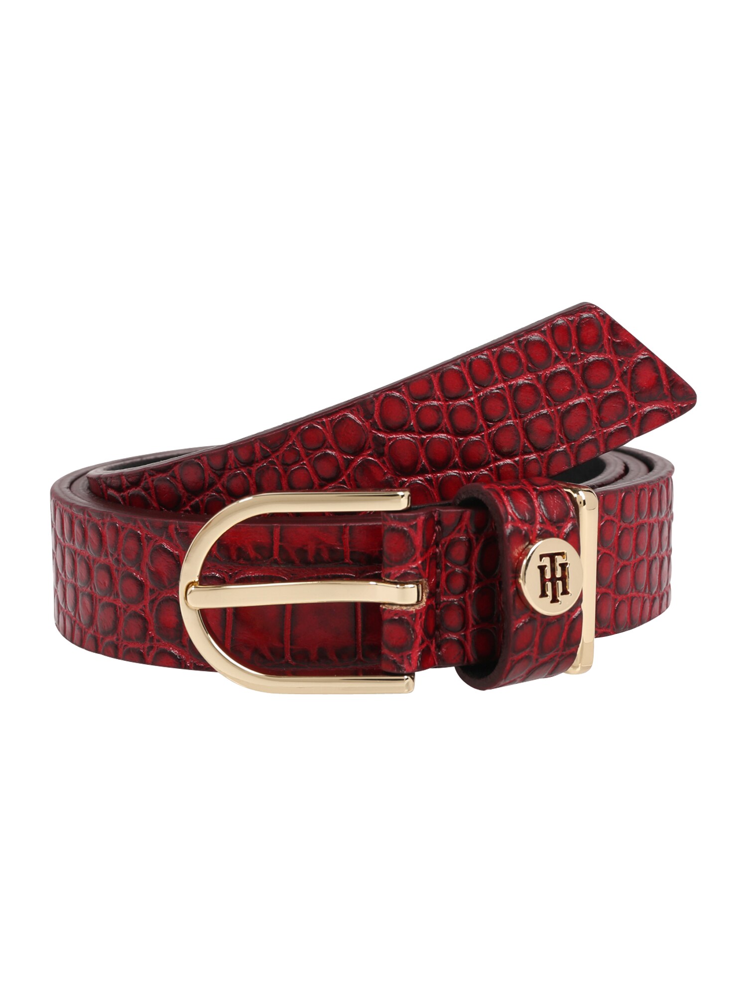 TOMMY HILFIGER Diržas  raudona / juoda