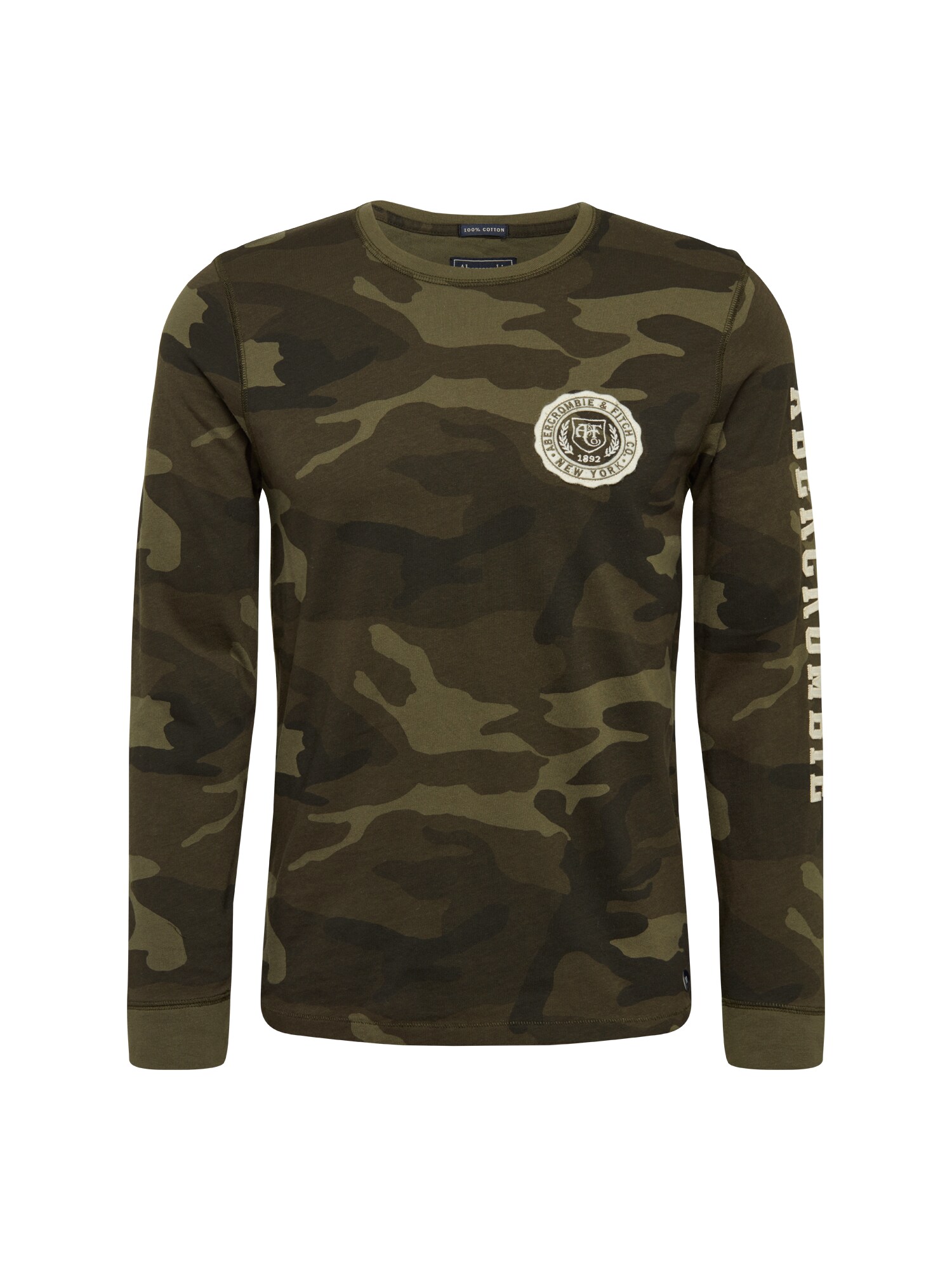 Abercrombie Fitch Heren Shirt Tech Legacy Core Cctro Donkergroen abercrombie fitch kopen in de aanbieding