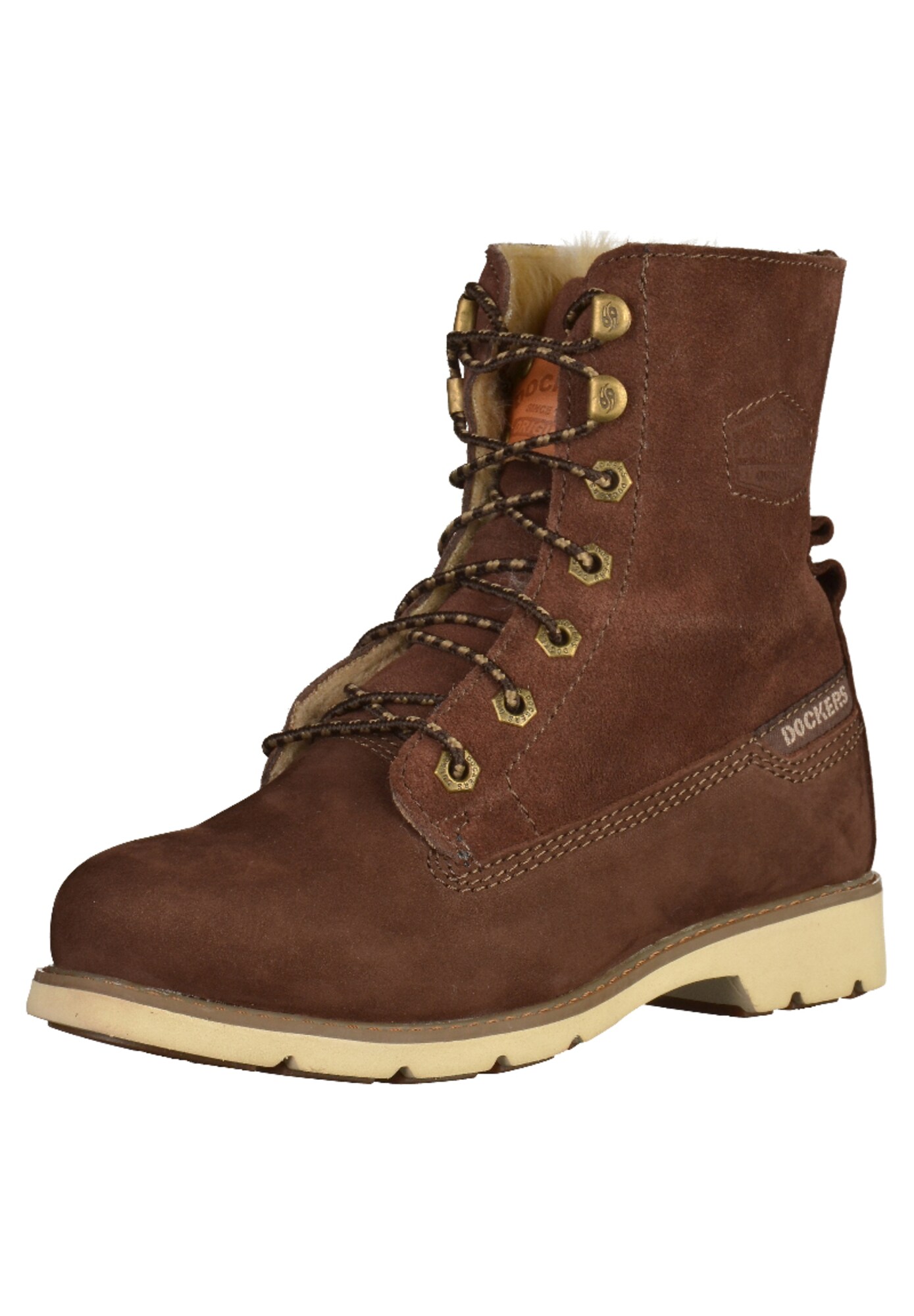 Dockers By Gerli Dames Veterlaarzen Bruin dockers by gerli kopen in de aanbieding