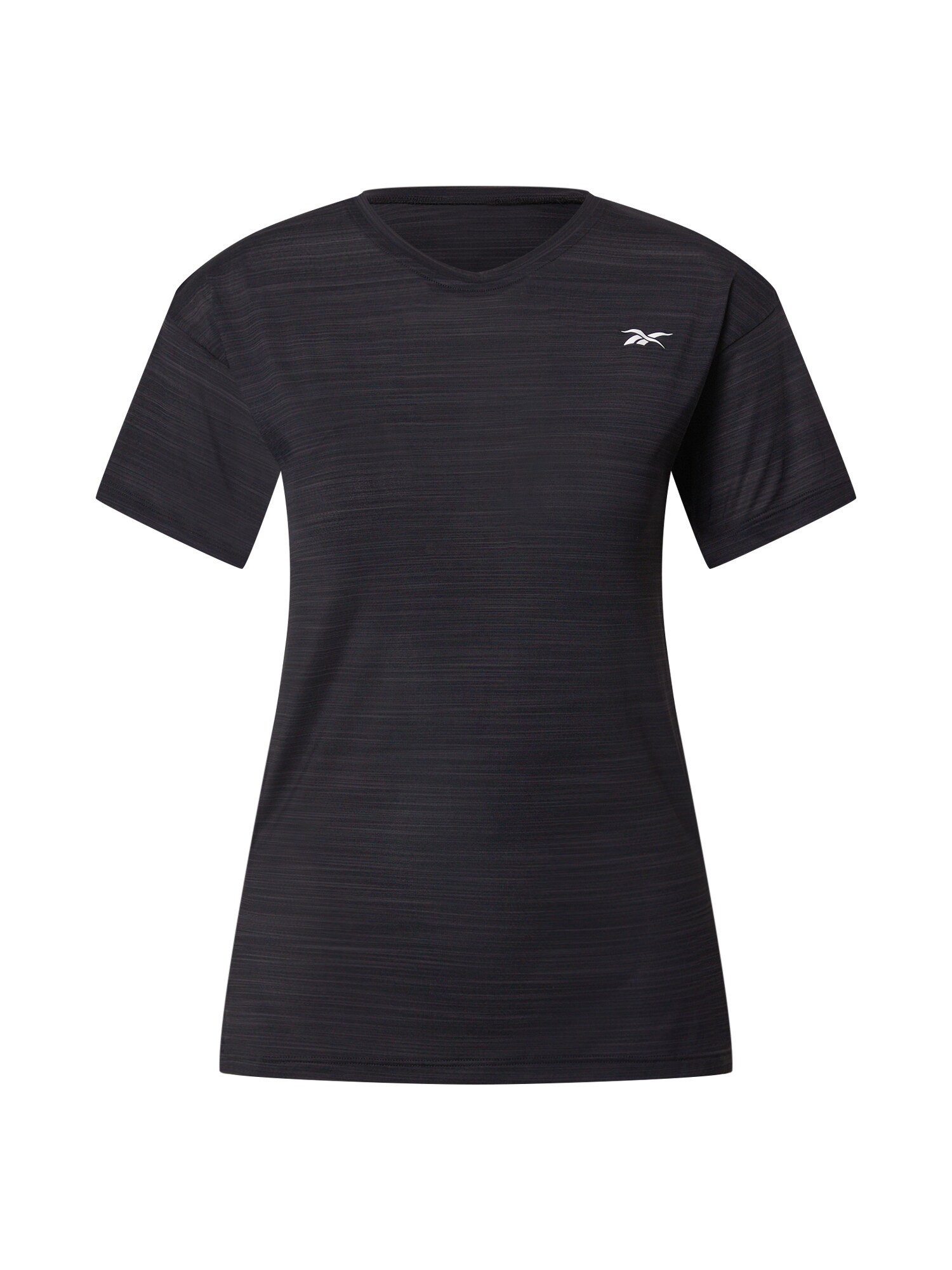 REEBOK Sportiniai marškinėliai  juoda / pilka / balta
