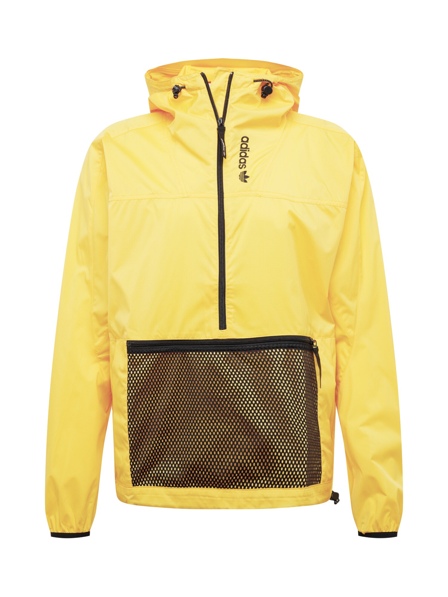 ADIDAS ORIGINALS Demisezoninė striukė 'Adventure'  geltona / juoda