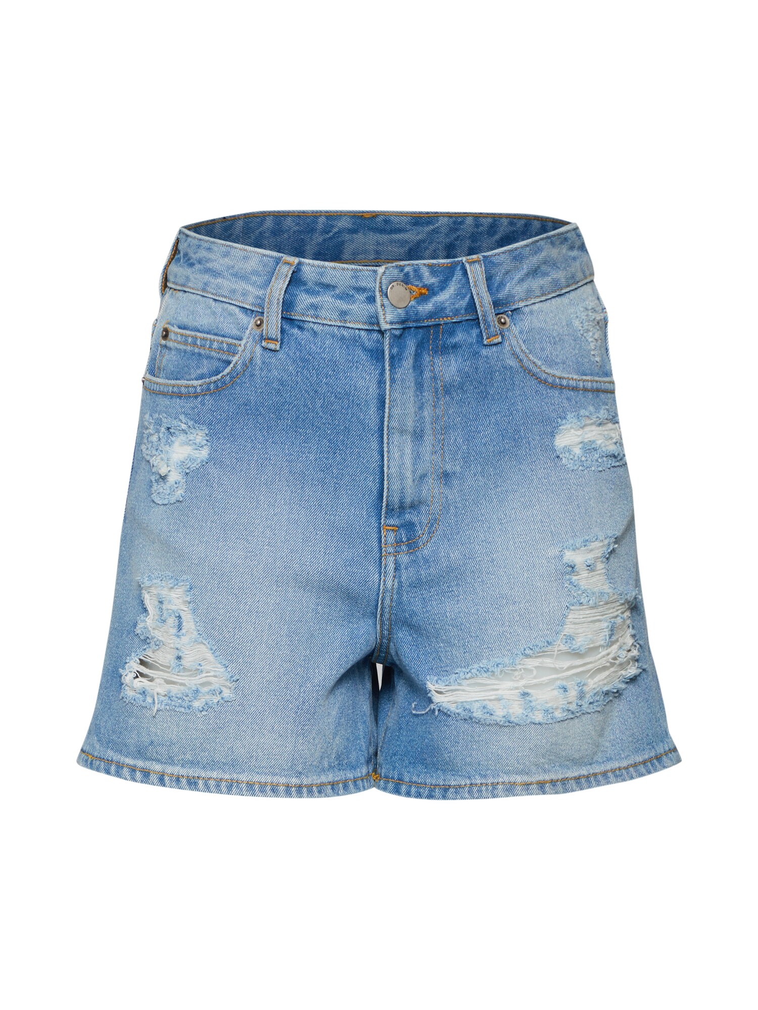 Dr Denim Dames Jeans Jenn Blauw dr denim kopen in de aanbieding