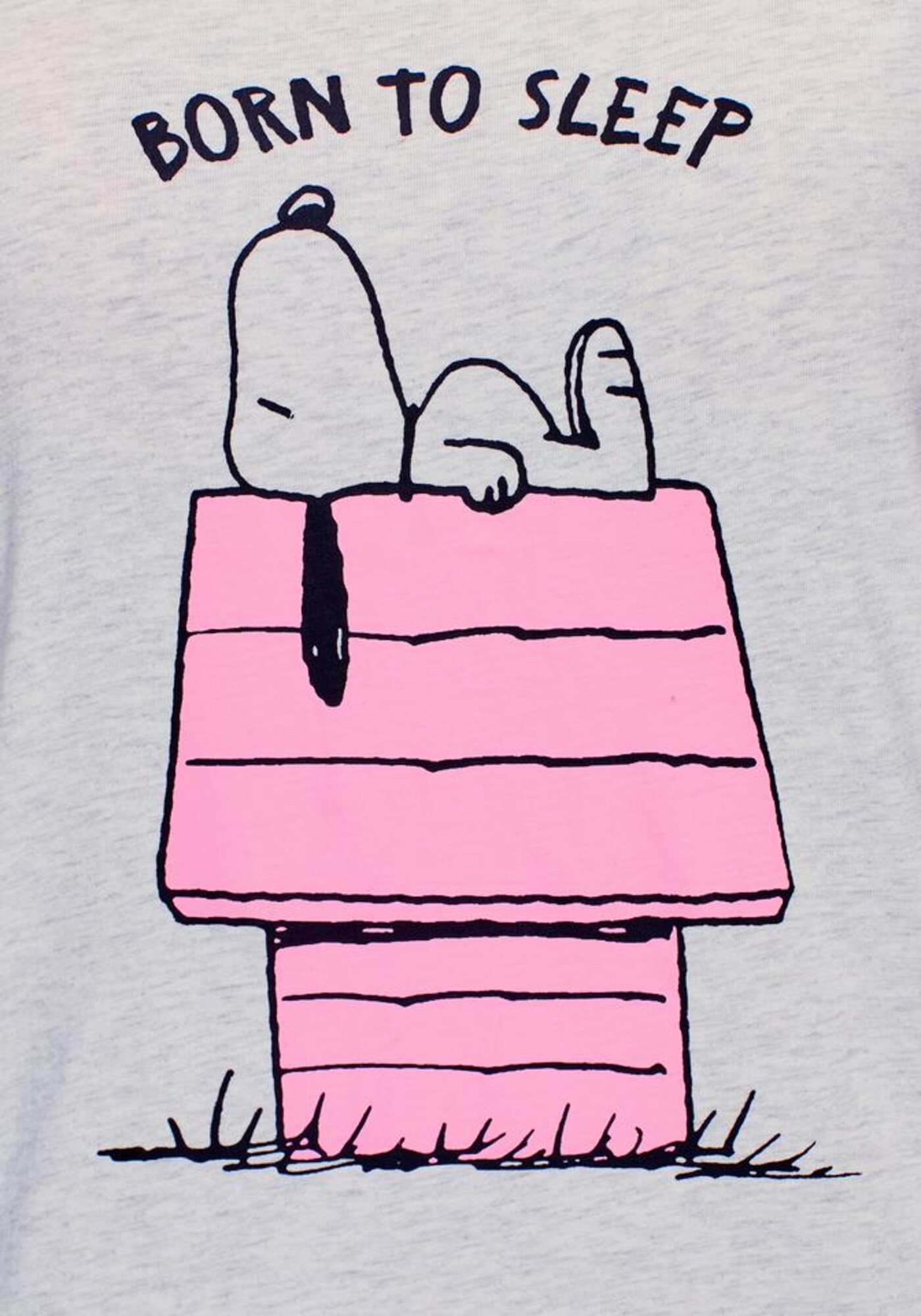 PEANUTS Pyžamo sivá / ružová / čierna (obrázok 5)
