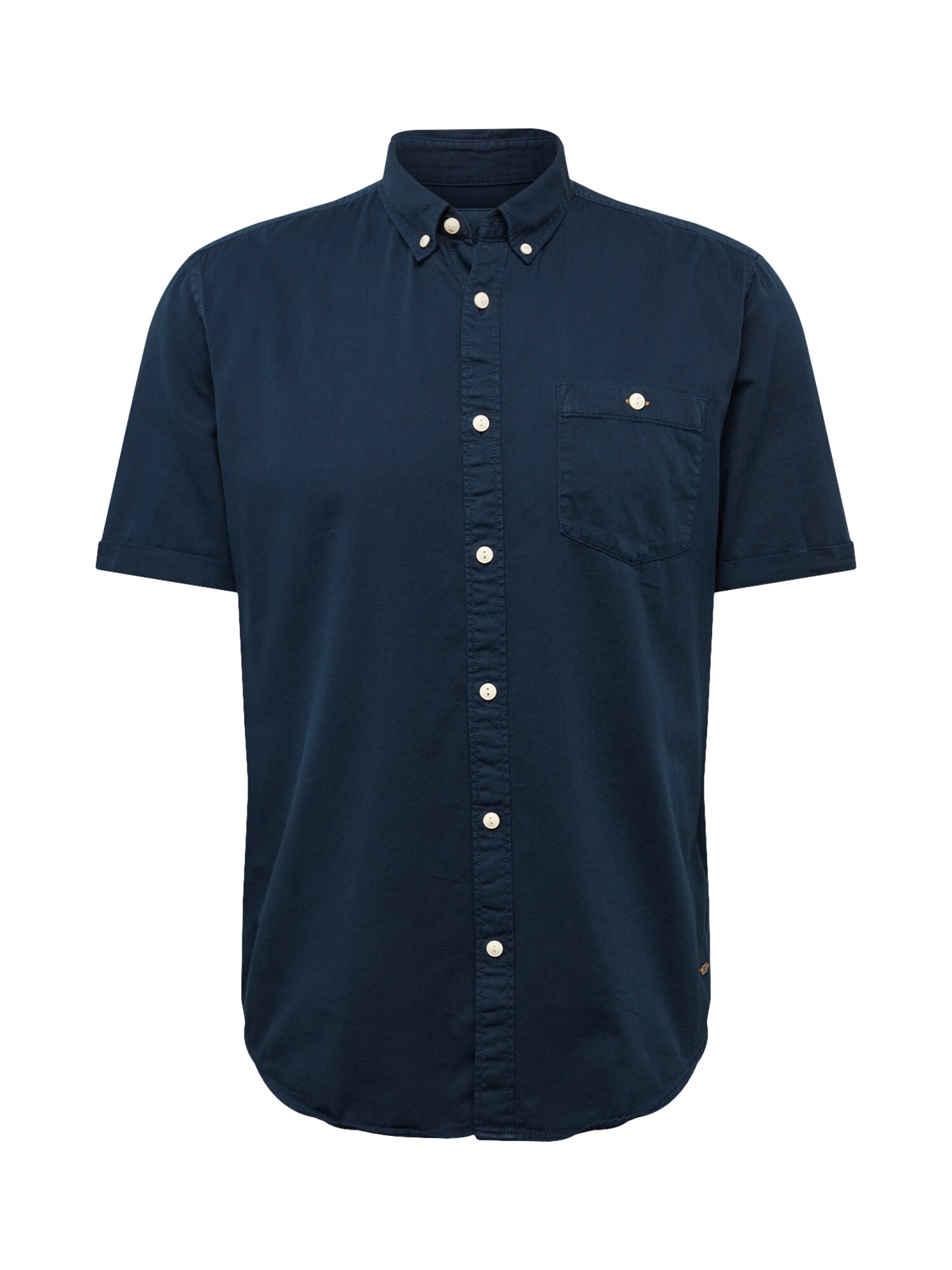 Edc By Esprit Heren Overhemd Navy edc by esprit kopen in de aanbieding