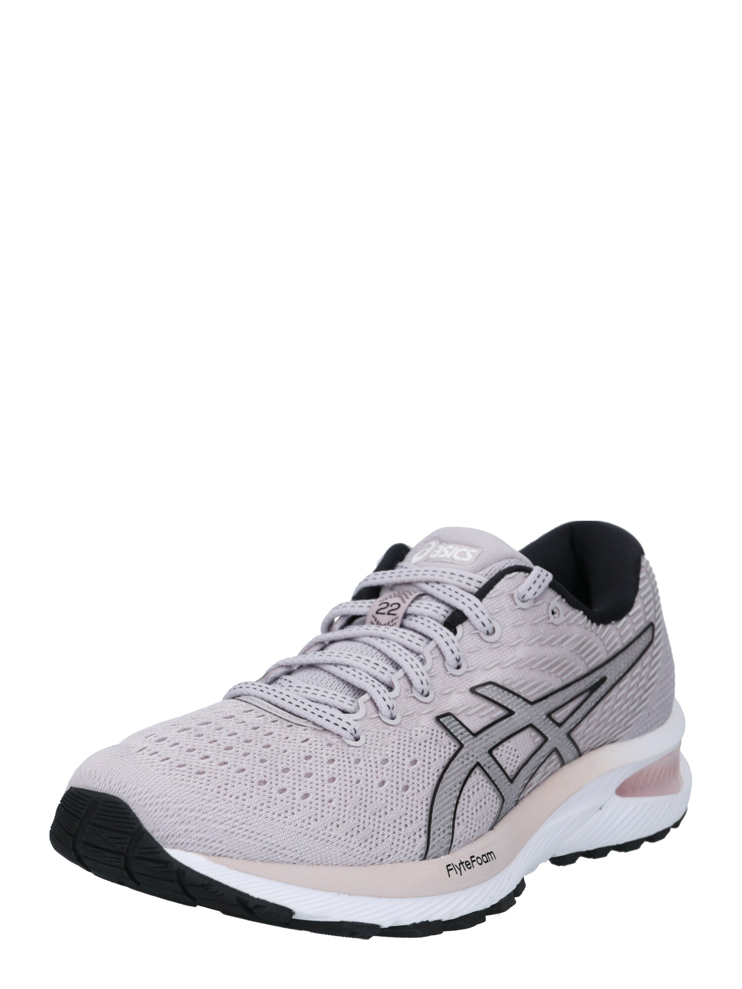 ASICS Bėgimo batai 'GEL-CUMULUS 22'  balta / pilka / juoda