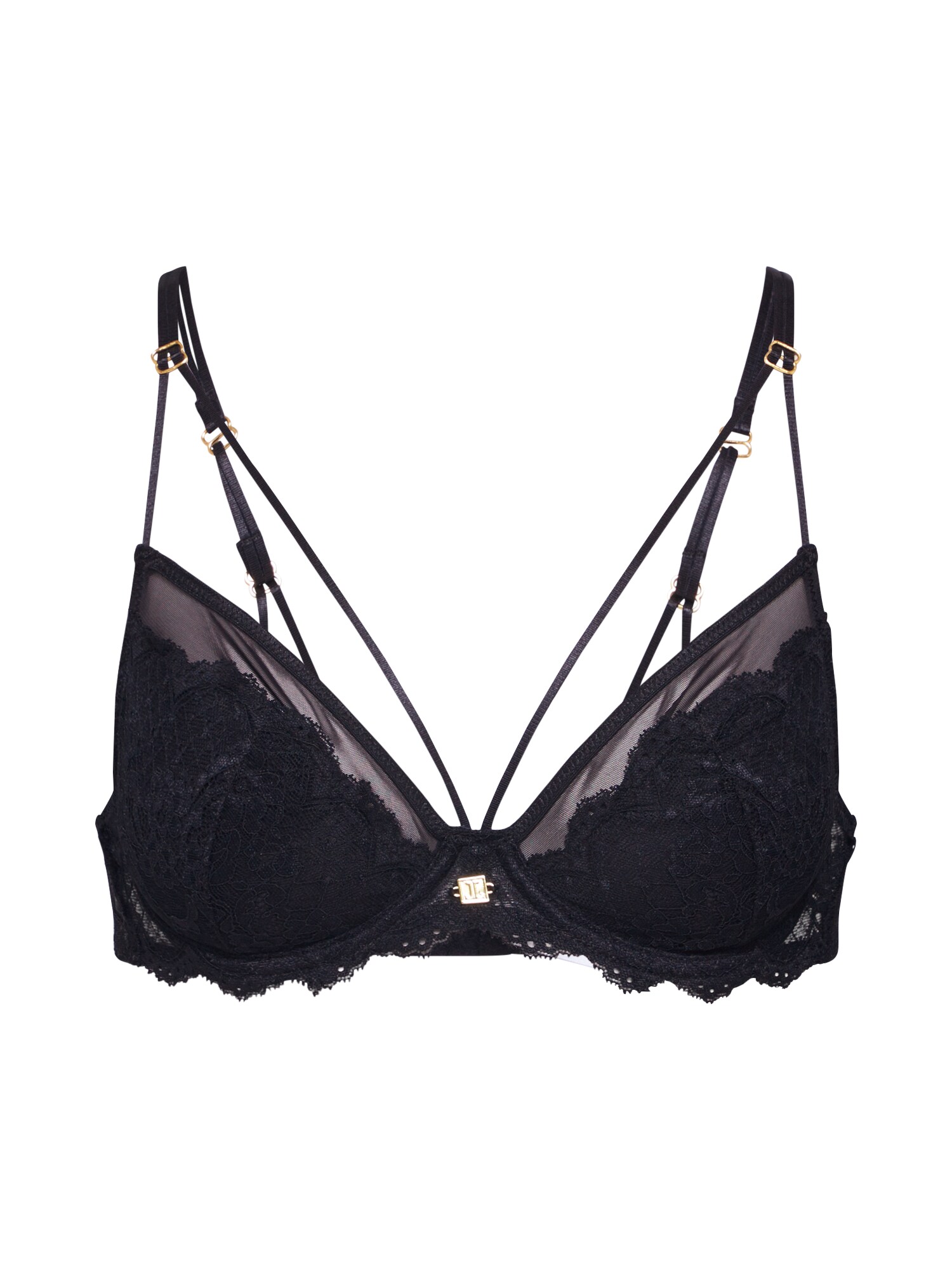 LASCANA Liemenėlė 'Wire bra'  juoda