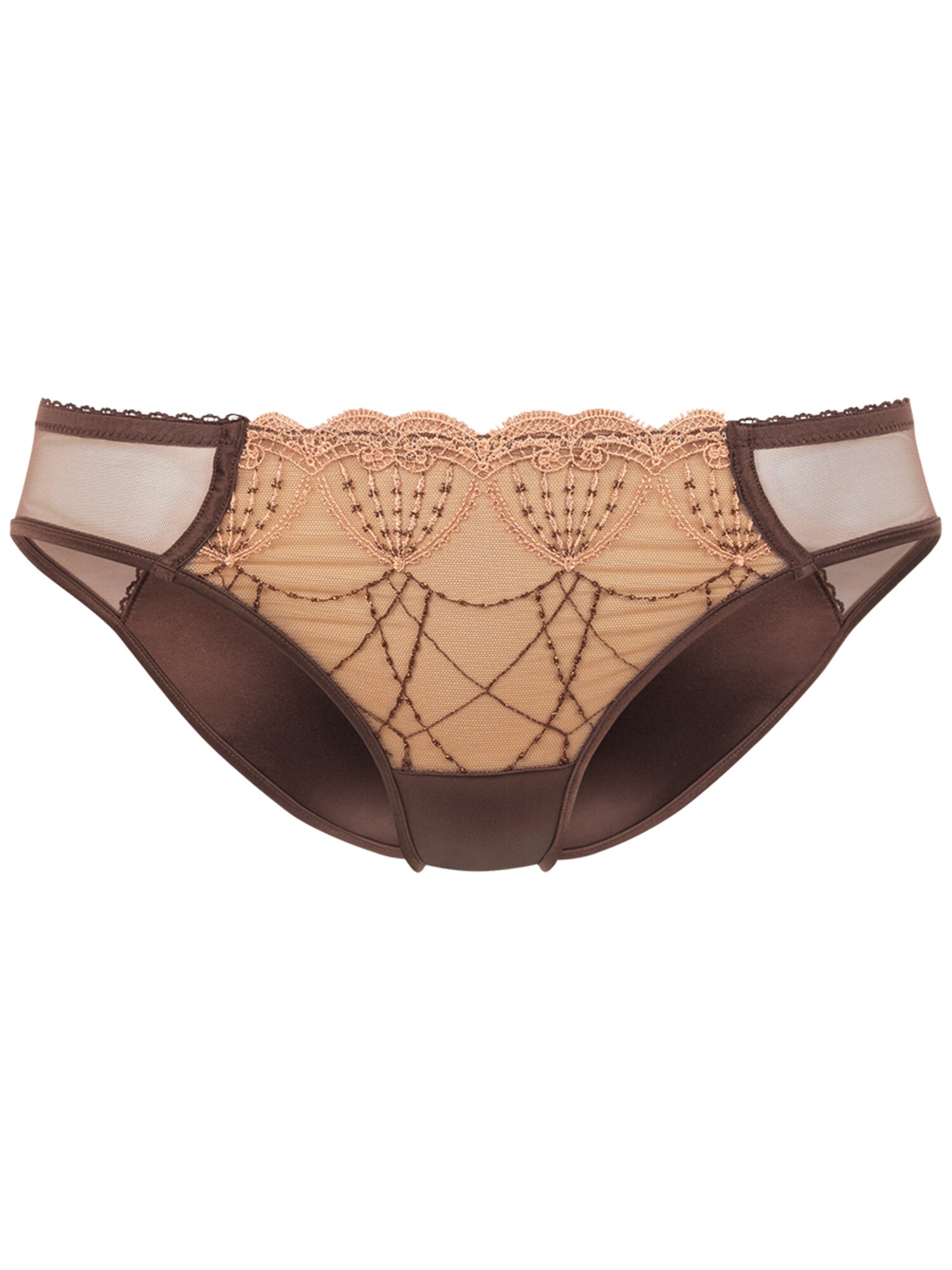 PALMERS Moteriškos kelnaitės 'Privée Bronze Emilie'  smėlio / ruda