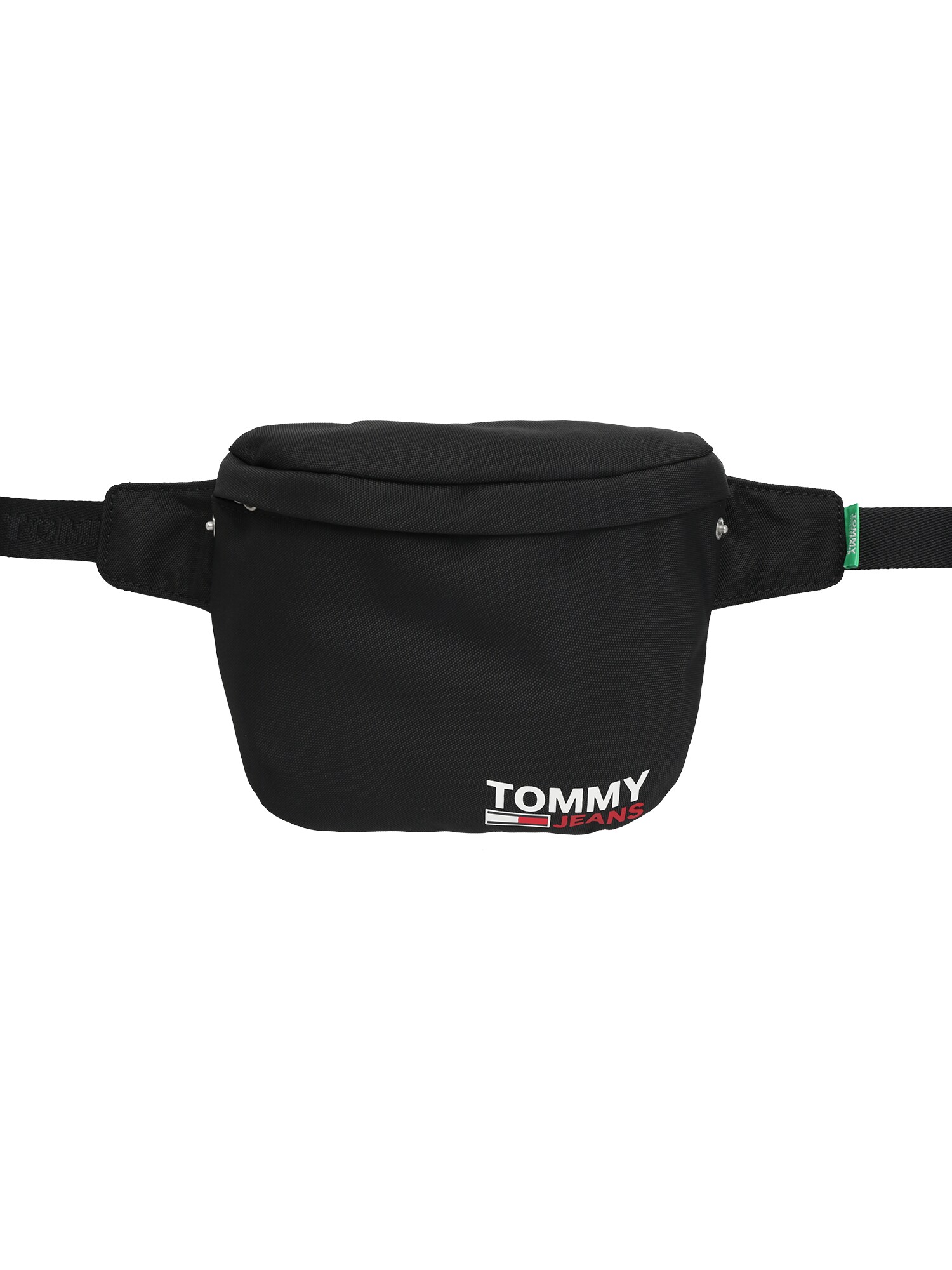 Tommy Jeans Rankinė ant juosmens 'Campus Girl'  juoda / raudona / balta
