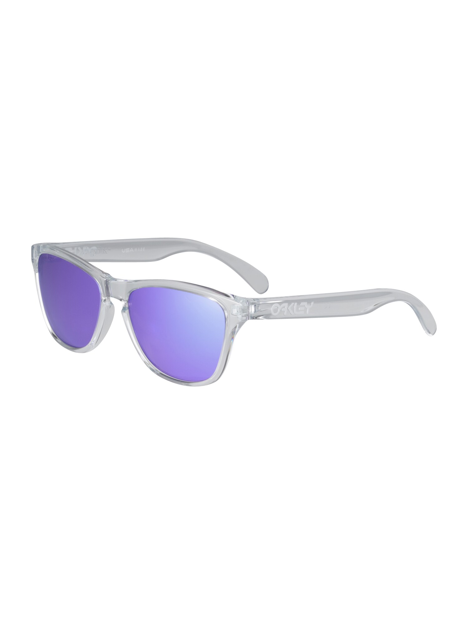 OAKLEY Sportiniai akiniai 'FROGSKINS XS'  skaidri spalva / purpurinė