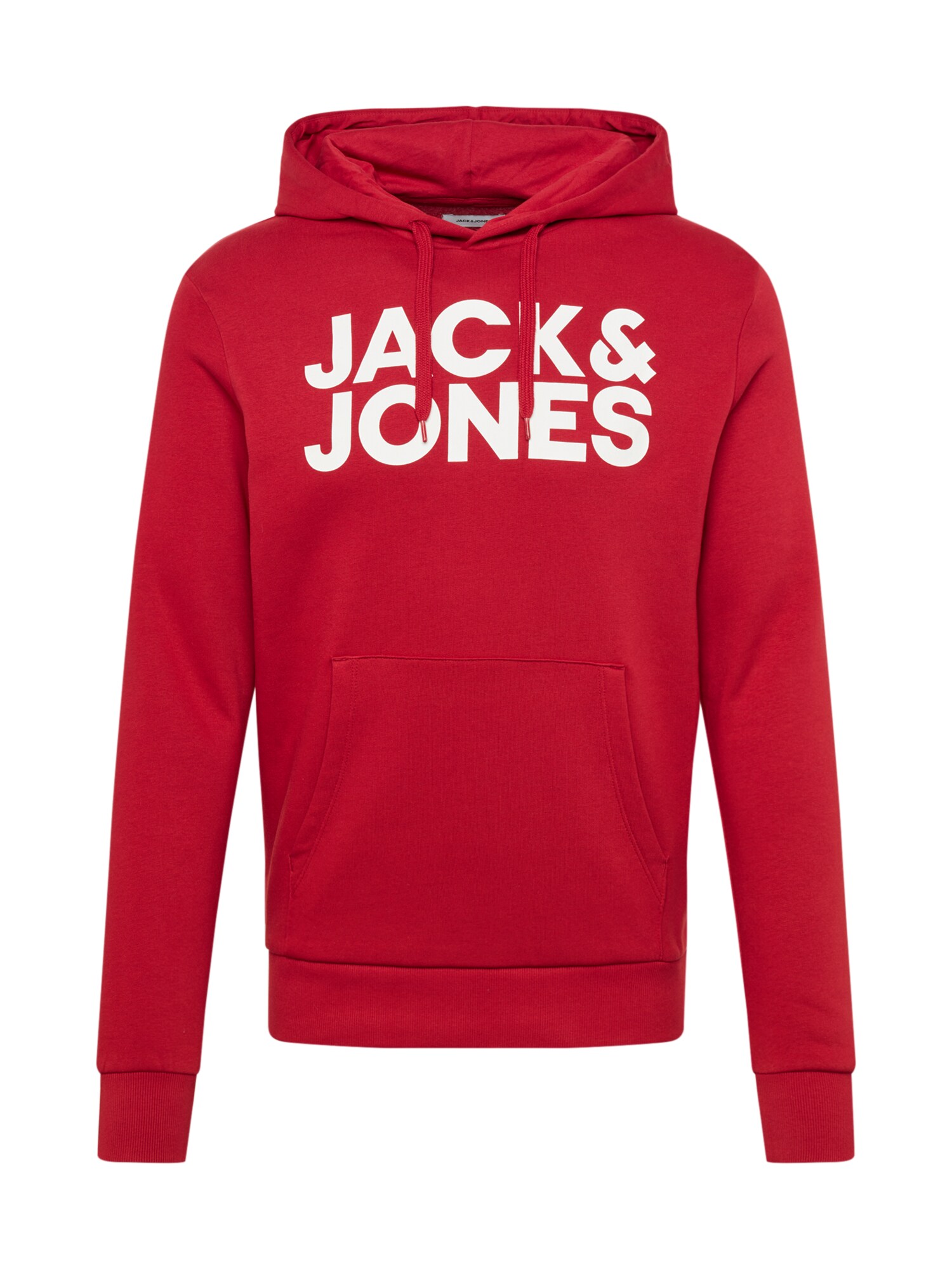 JACK & JONES Mikina  červená / biela