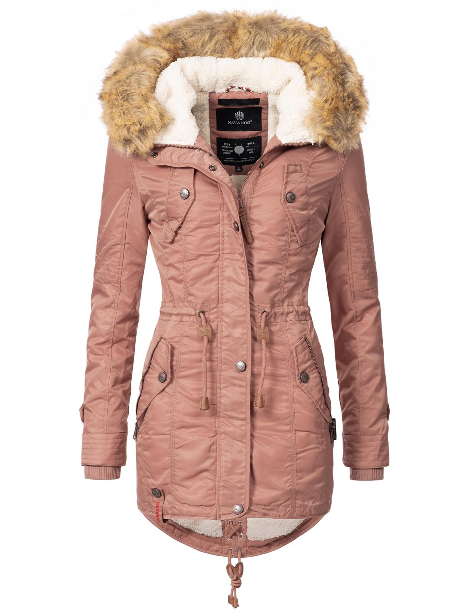 NAVAHOO Parka de iarnă La Viva  rosé