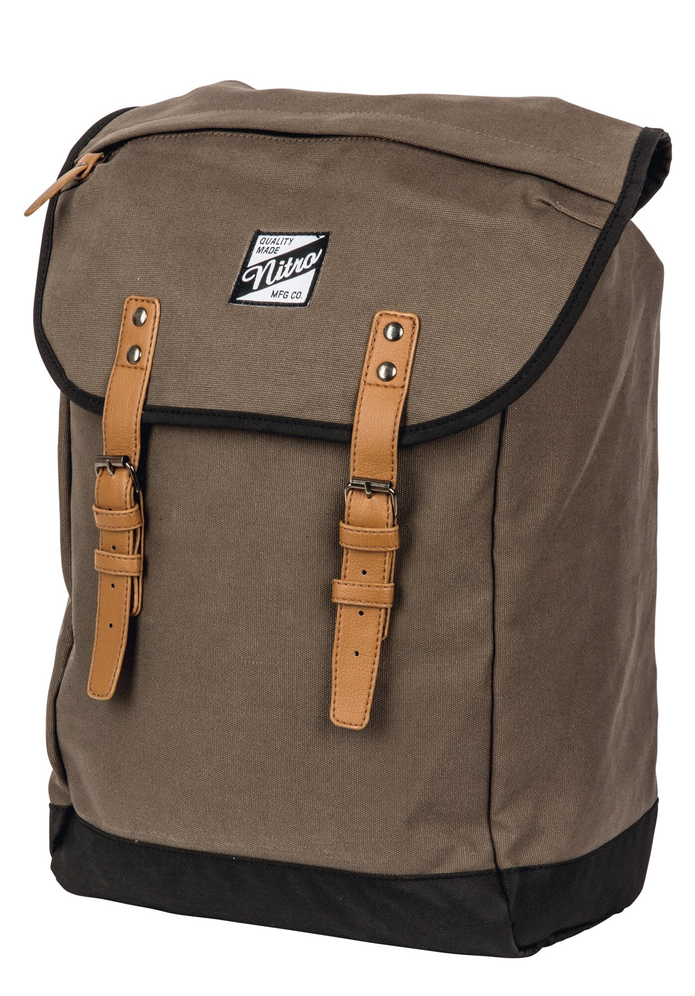 Nitro Dames Sportrugzak Venice Bruin Lichtbruin Zwart nitro kopen in de aanbieding