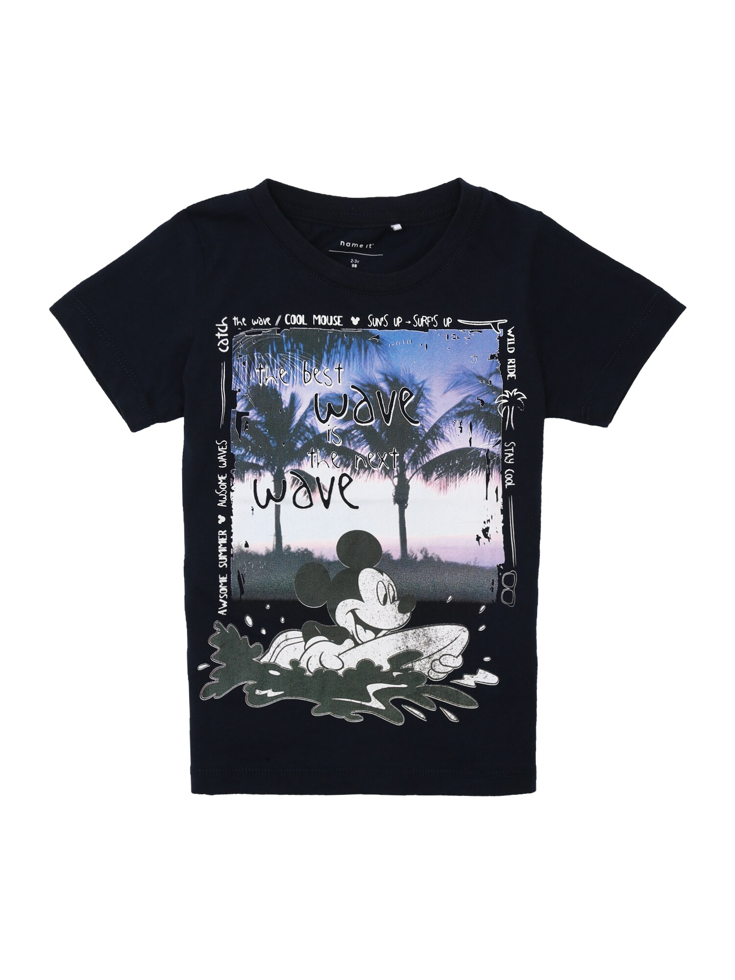 Name It Jongens Shirt Mickey Albin Saffier Gemengde Kleuren name it kopen in de aanbieding